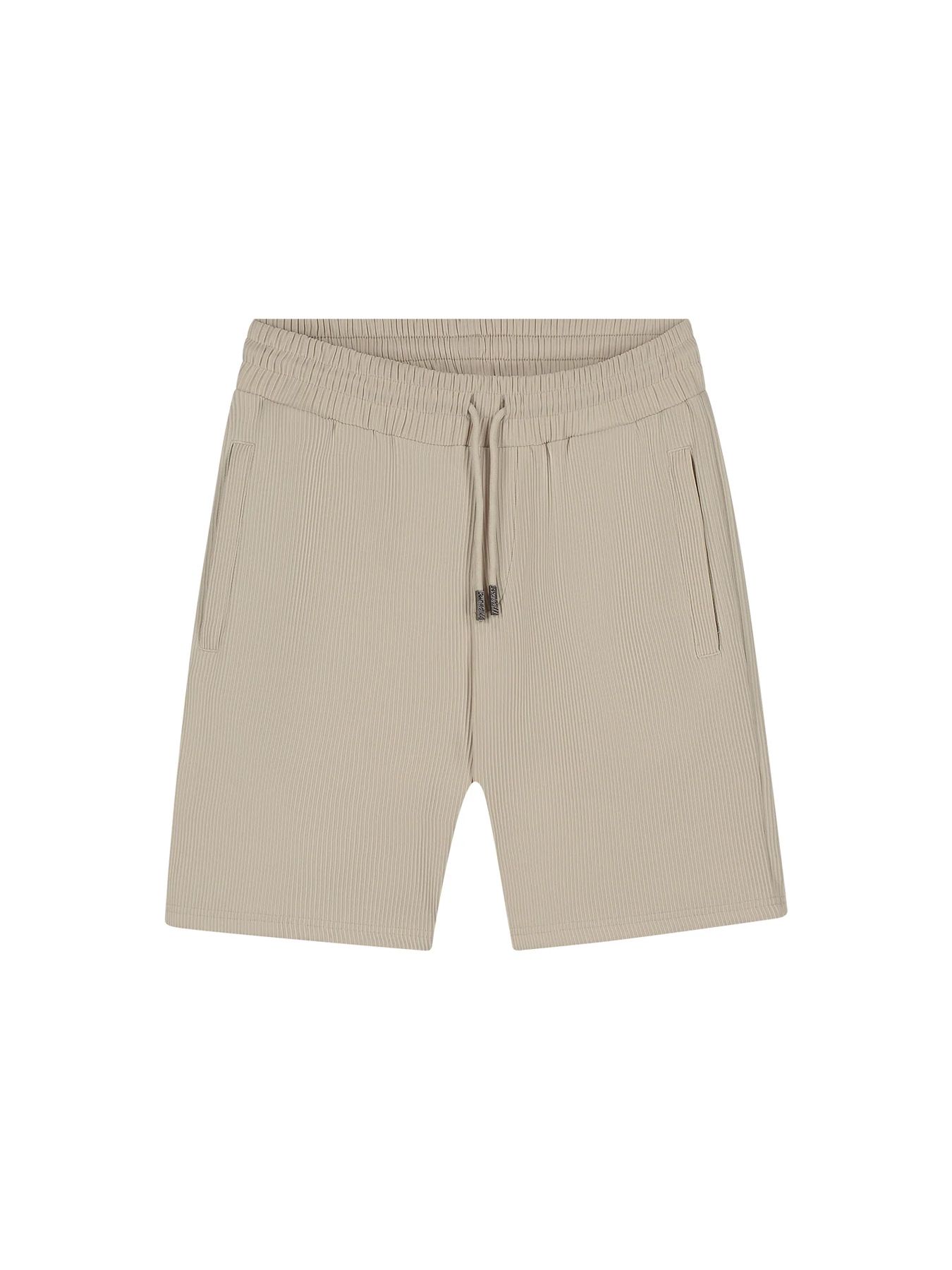Malelions Malelions Men Ribbed Shorts 50014 light taupe 2900162873048
