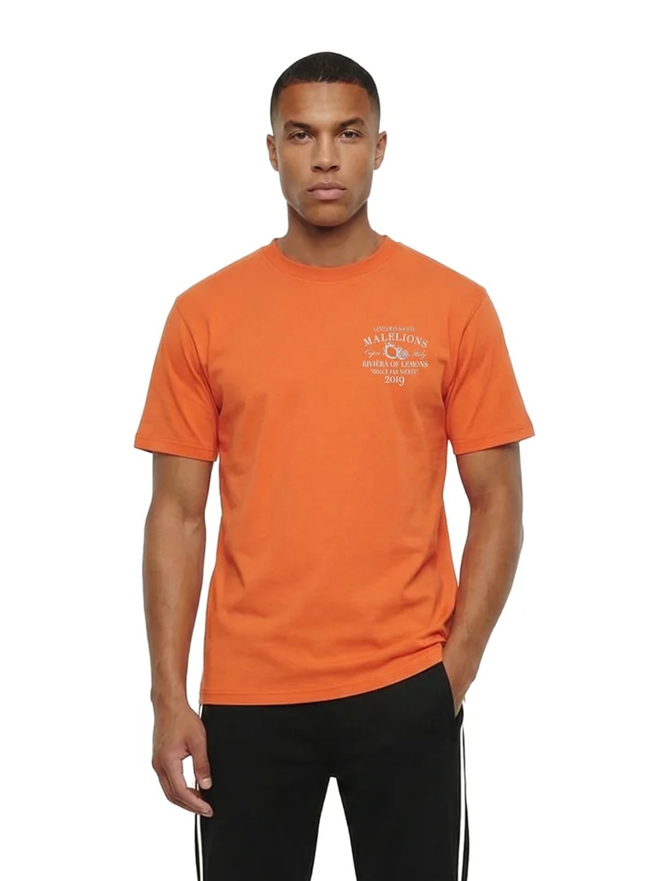 Malelions Malelions Men Riviera T-Shirt 45003 coral 00116552-EKA26010700000010