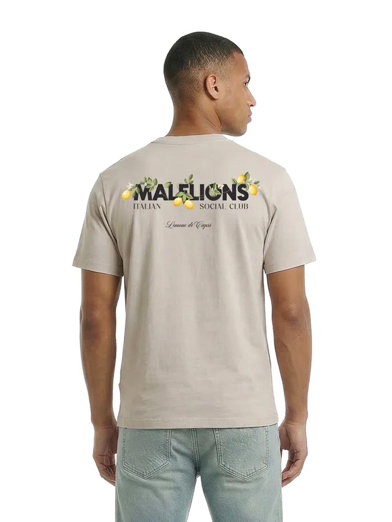 Malelions Malelions Men Limone Di Capri T-Shirt 50014 light taupe 2900162894043