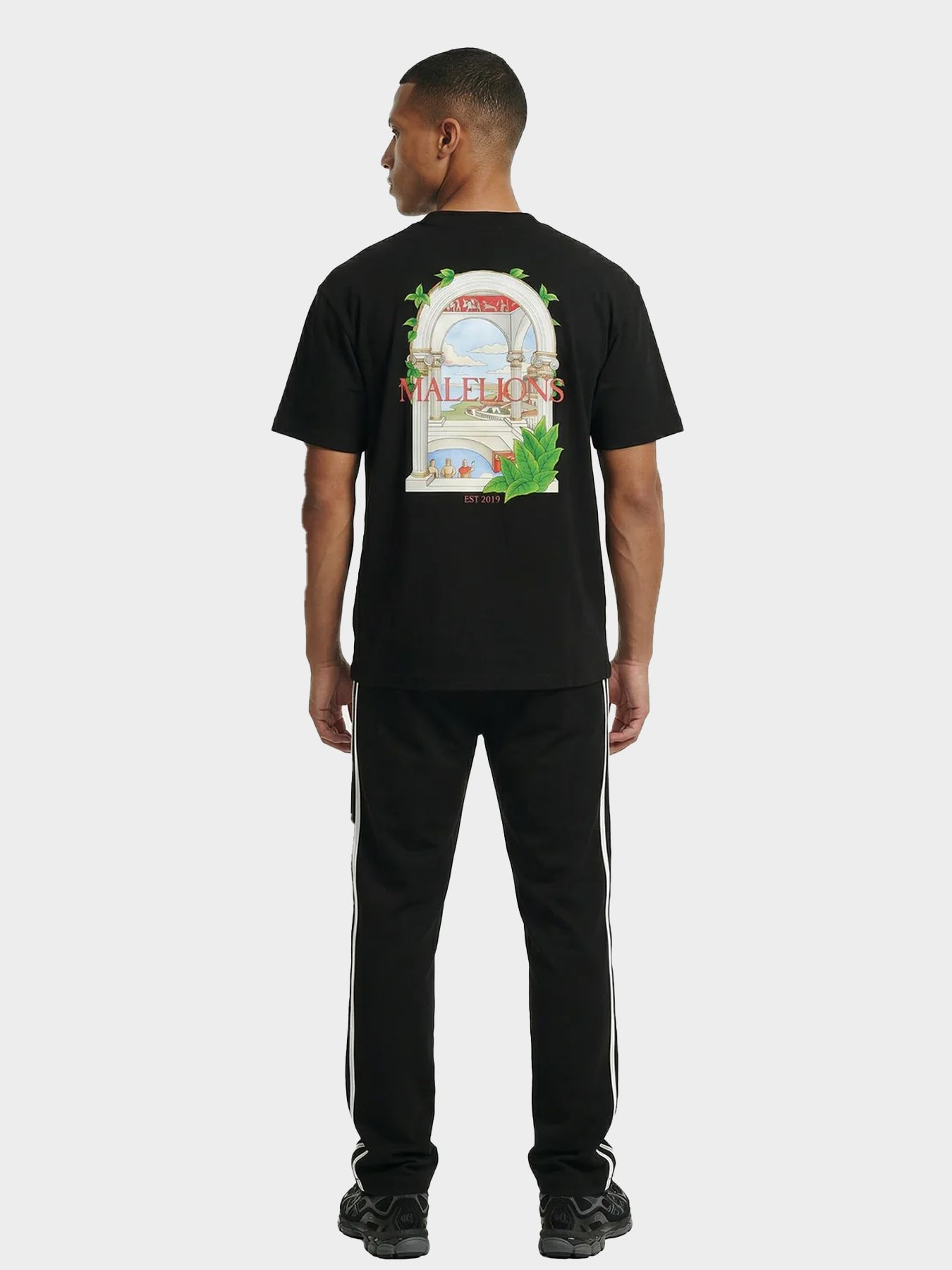 Malelions Malelions Men Roman T-Shirt 49001 black 2900162900034