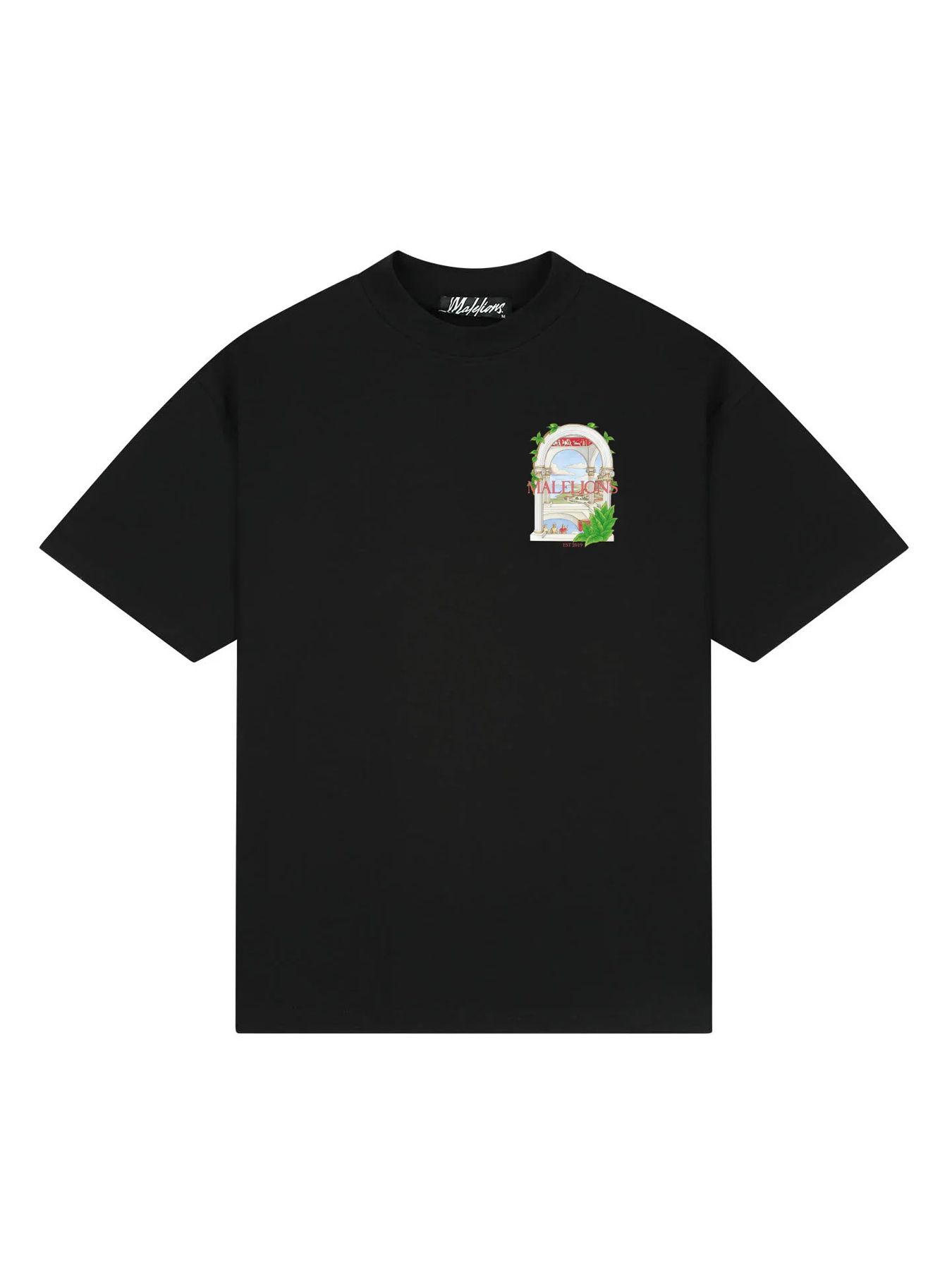 Malelions Malelions Men Roman T-Shirt 49001 black 2900162900034