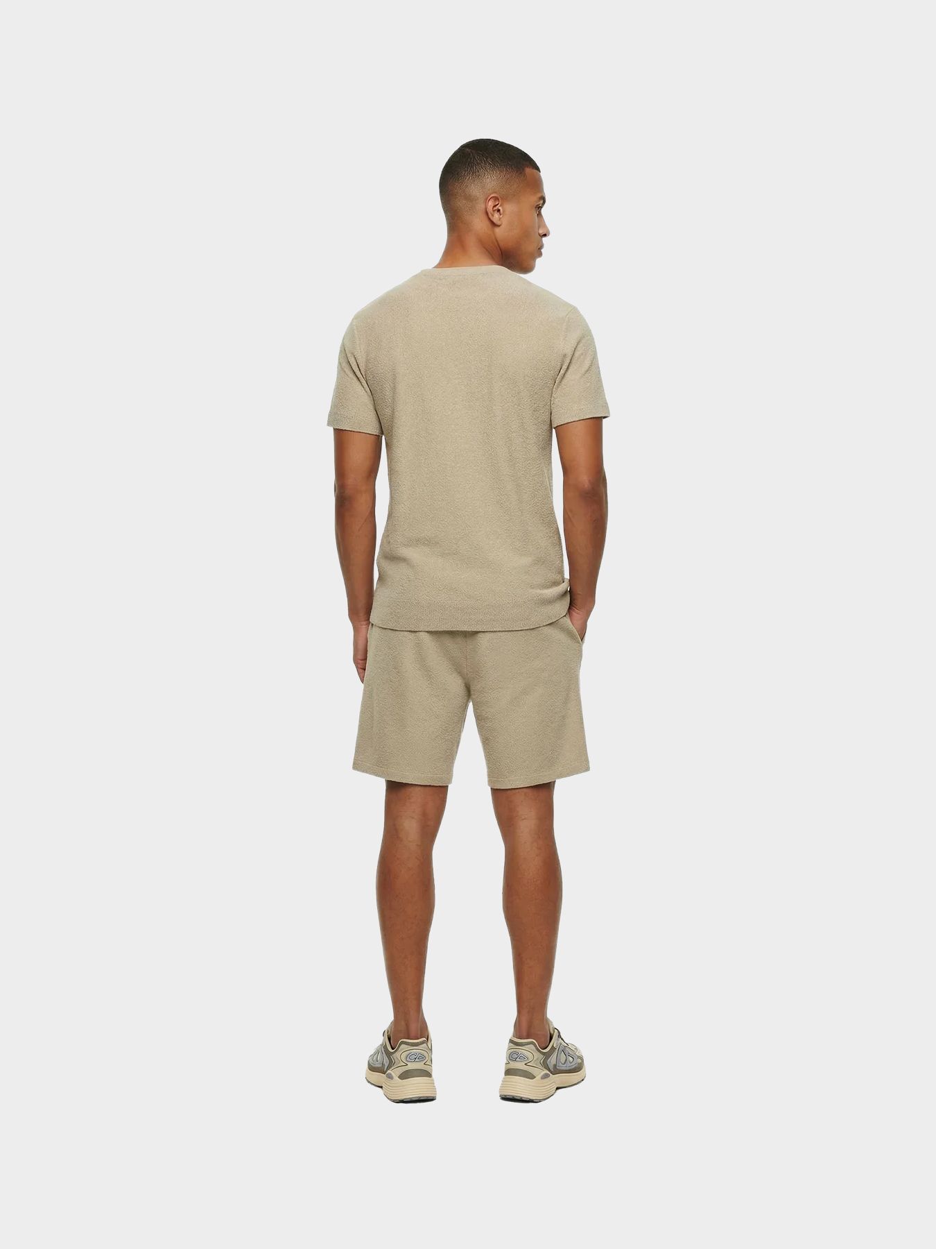 Malelions Malelions Men BouclÃ© Shorts 50014 light taupe 2900162902045