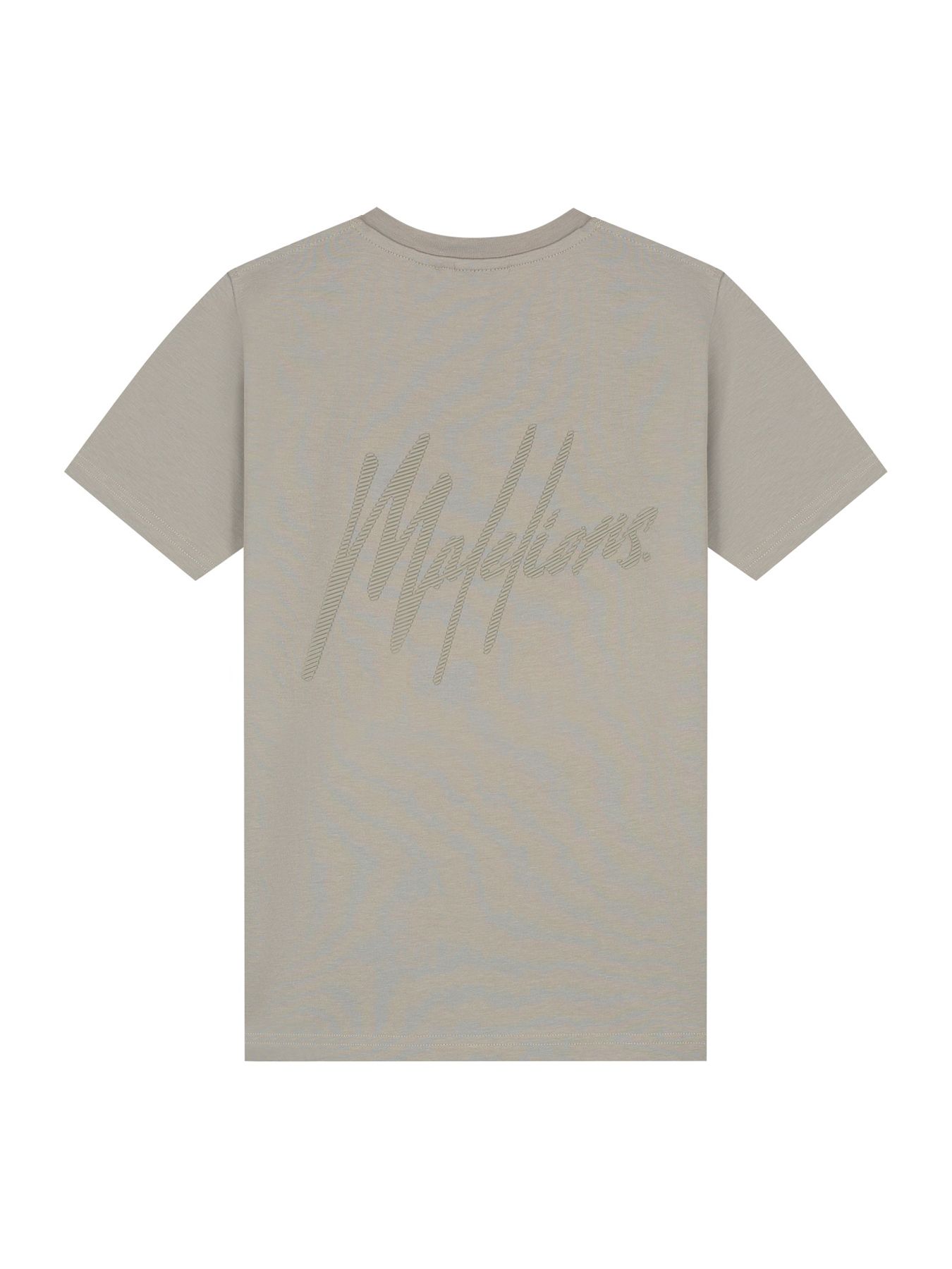 Malelions Malelions Junior Striped Signature T-Shirt 43006 olive green 2900162905053