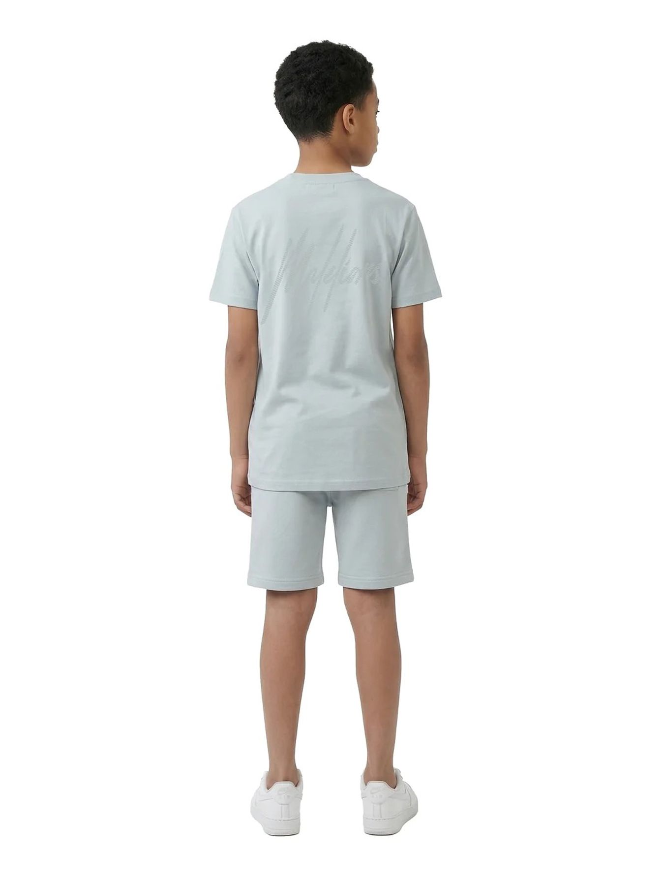 Malelions Malelions Junior Striped Signature Shorts 41005 ocean grey 2900162906036