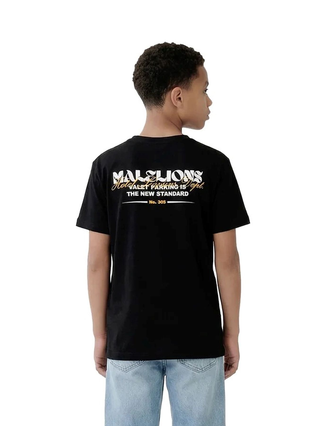 Malelions Malelions Junior Relaxed Valet T-Shirt 49001 black 2900162909051