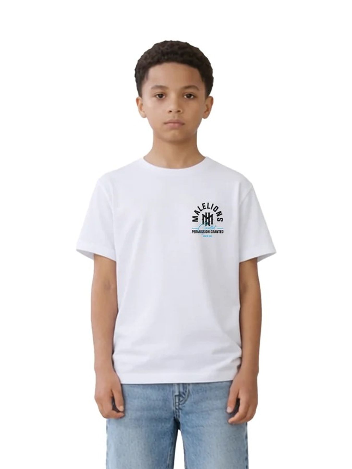 Malelions Malelions Junior Icon T-Shirt 40001 white 00116571-EKA26010700000005