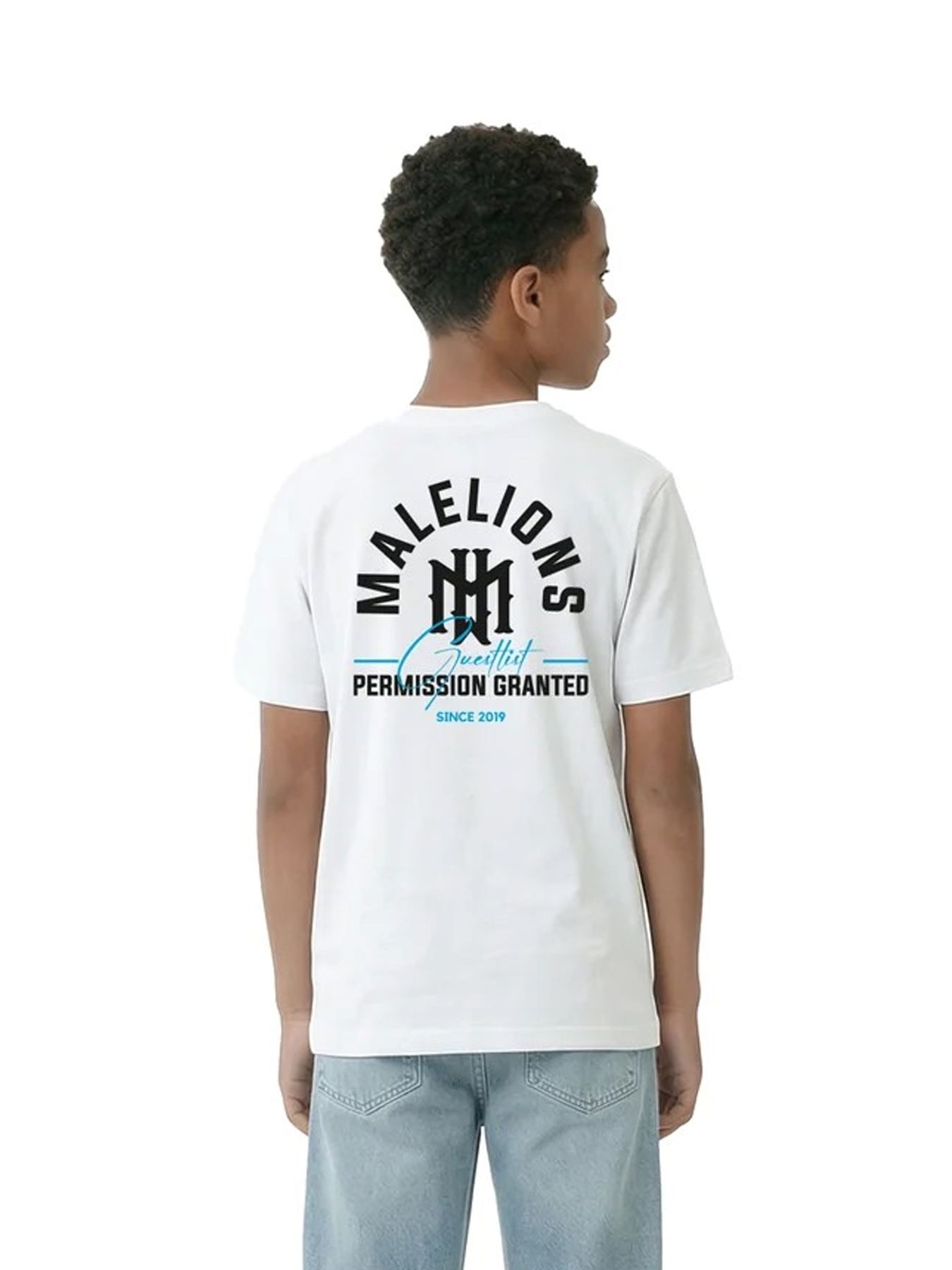 Malelions Malelions Junior Icon T-Shirt 40001 white 2900162910033