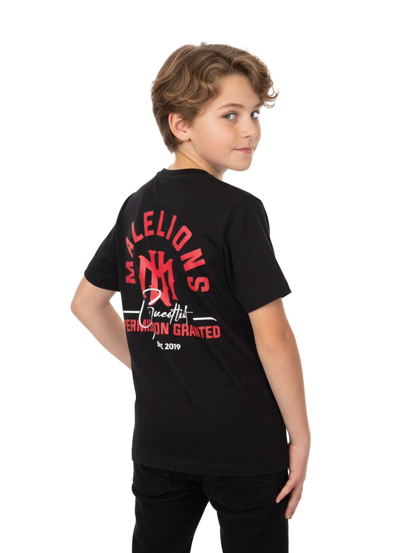 Malelions Malelions Junior Icon T-Shirt 49001 black 2900162911054