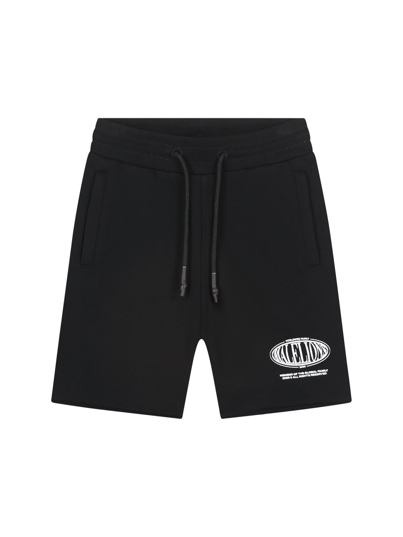 Malelions Malelions Junior Lifestyle Damaged Hem Shorts 49001 black 2900162913034