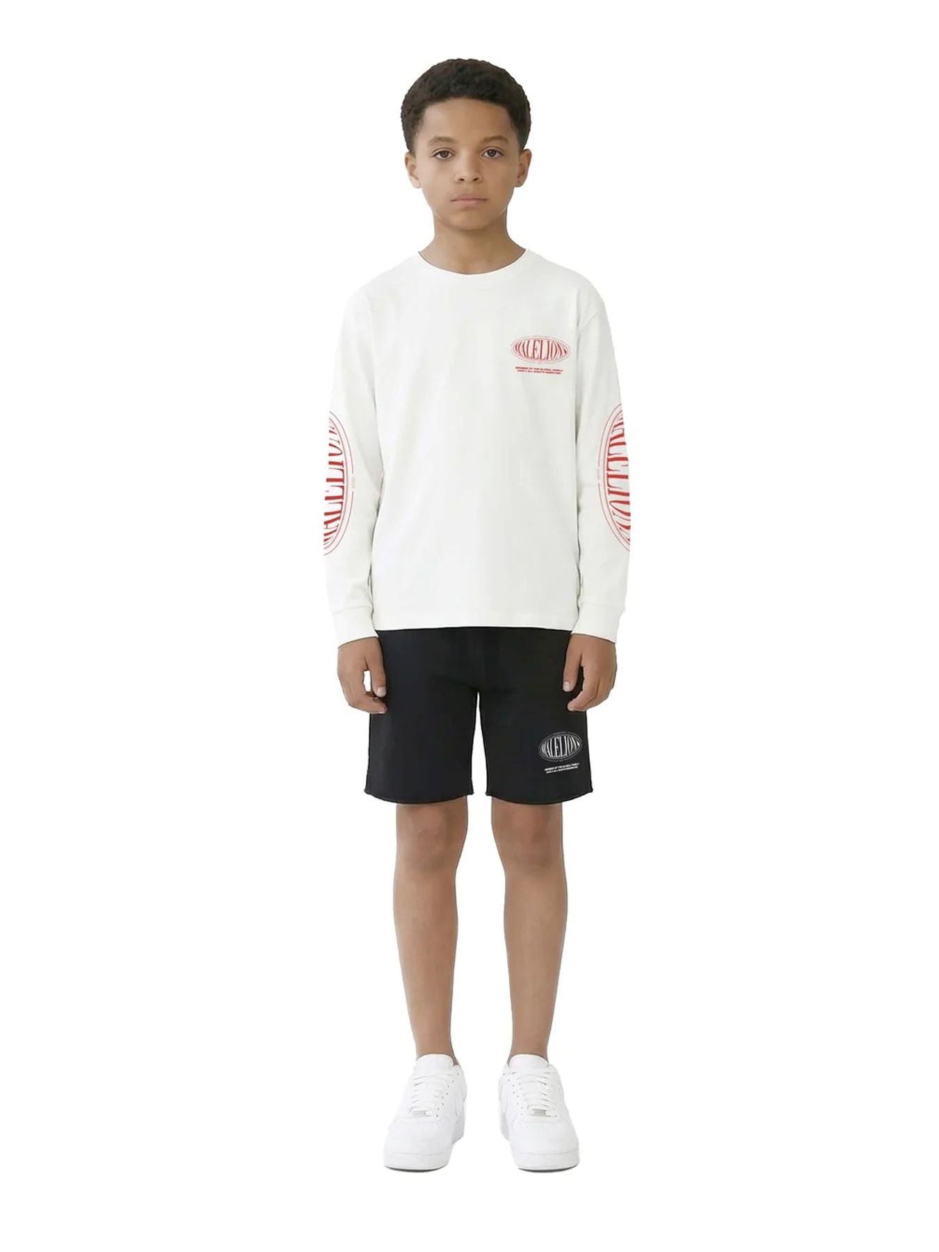 Malelions Malelions Junior Lifestyle Damaged Hem Shorts 49001 black 00116573-EKA26010700000006