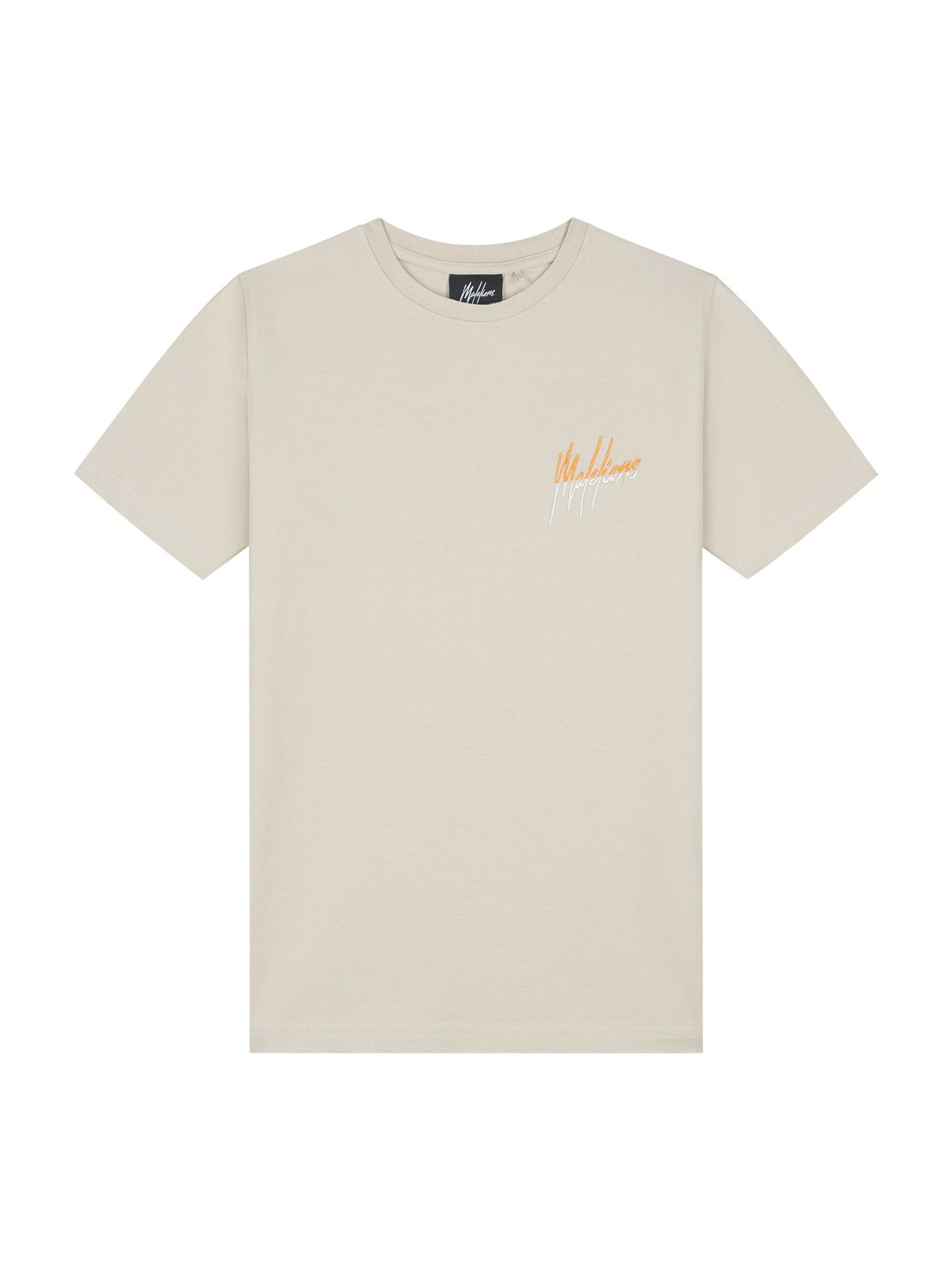 Malelions Malelions Junior Split T-Shirt 50010 beige/orange 00116575-EKA26010700000017