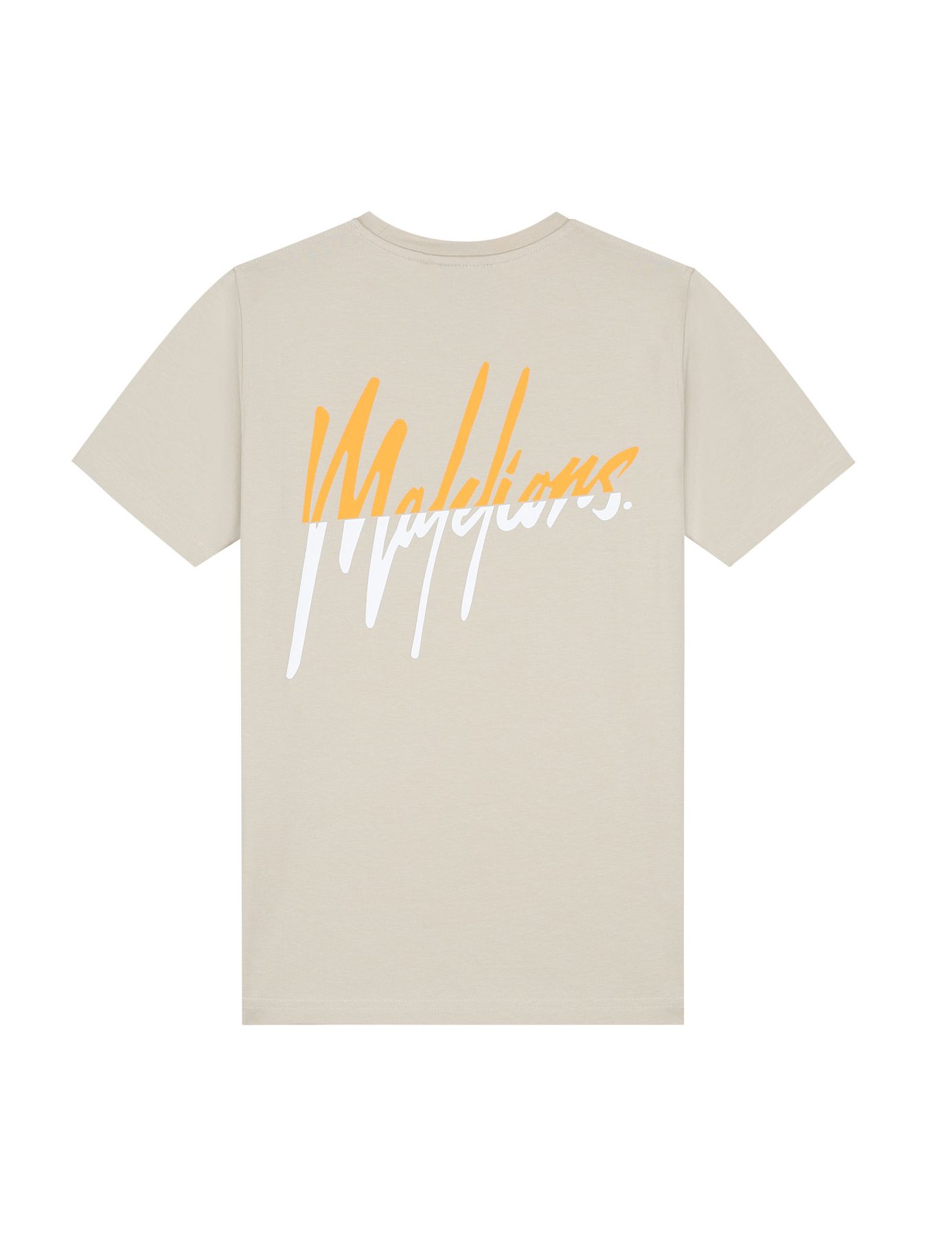 Malelions Malelions Junior Split T-Shirt 50010 beige/orange 2900162917056