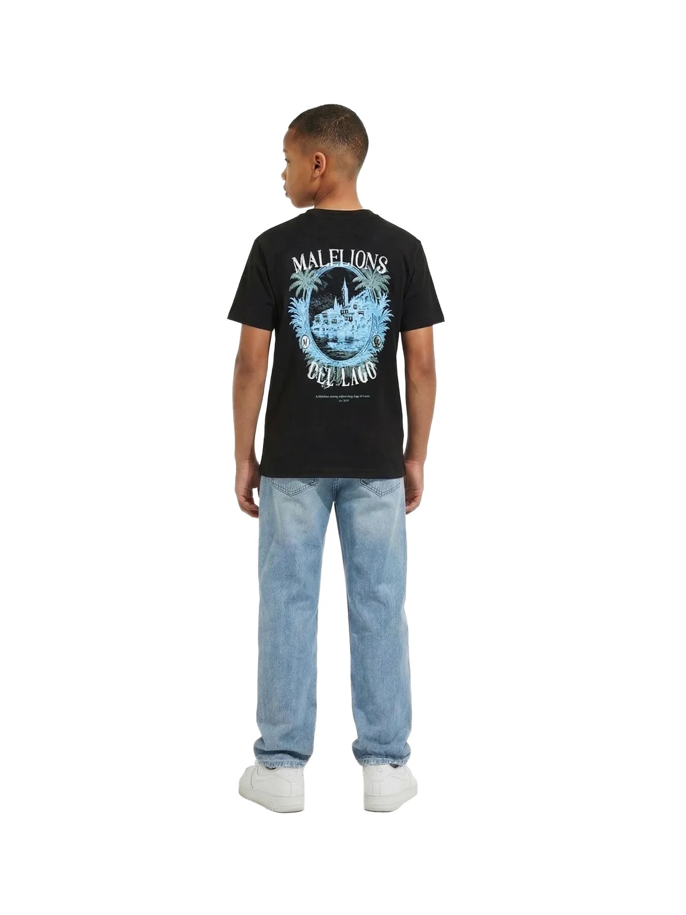 Malelions Malelions Junior Relaxed Lago T-Shirt 49001 black 2900162921015