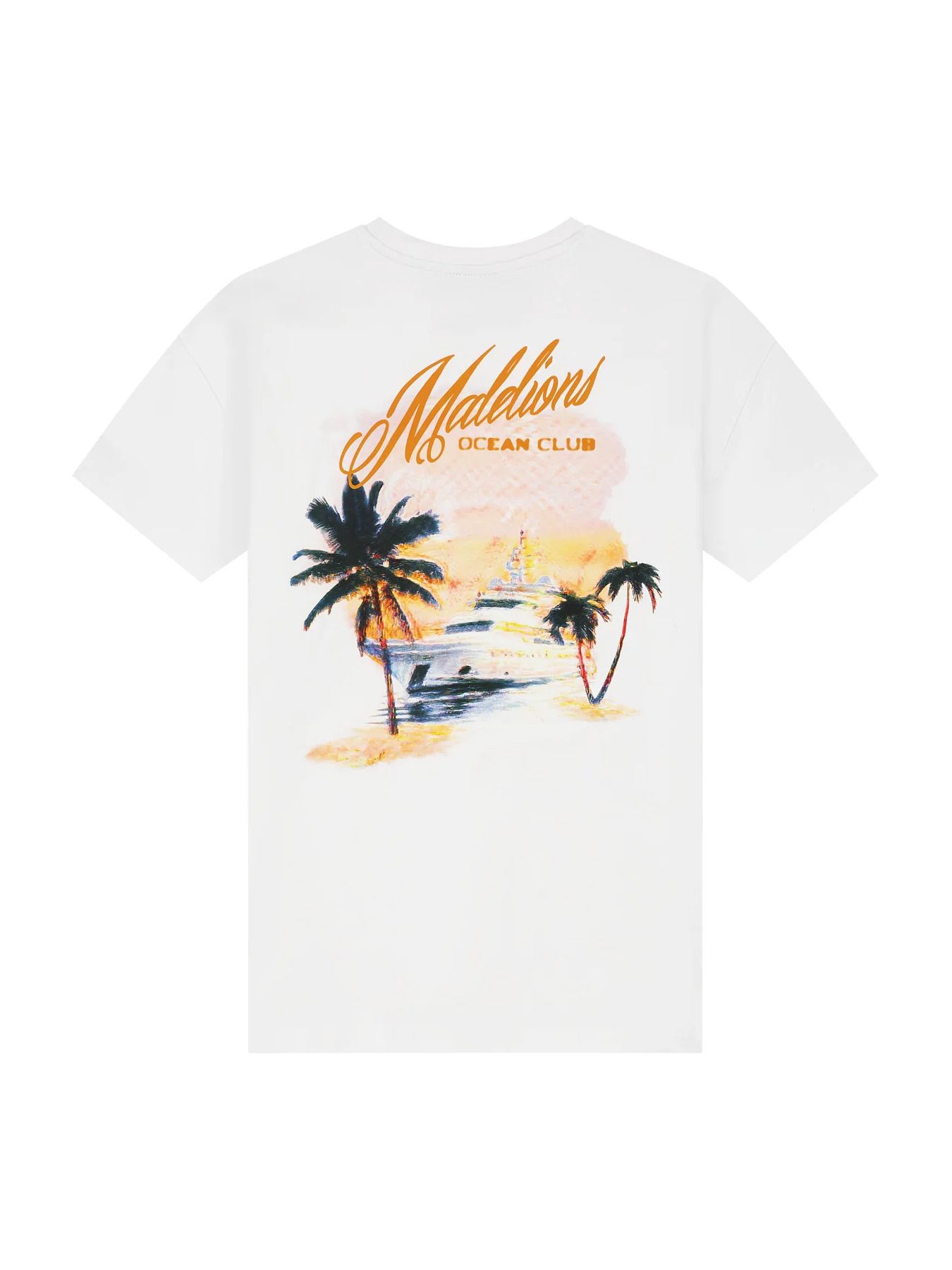 Malelions Malelions Junior Relaxed Yacht T-Shirt 40001 white 2900162922012