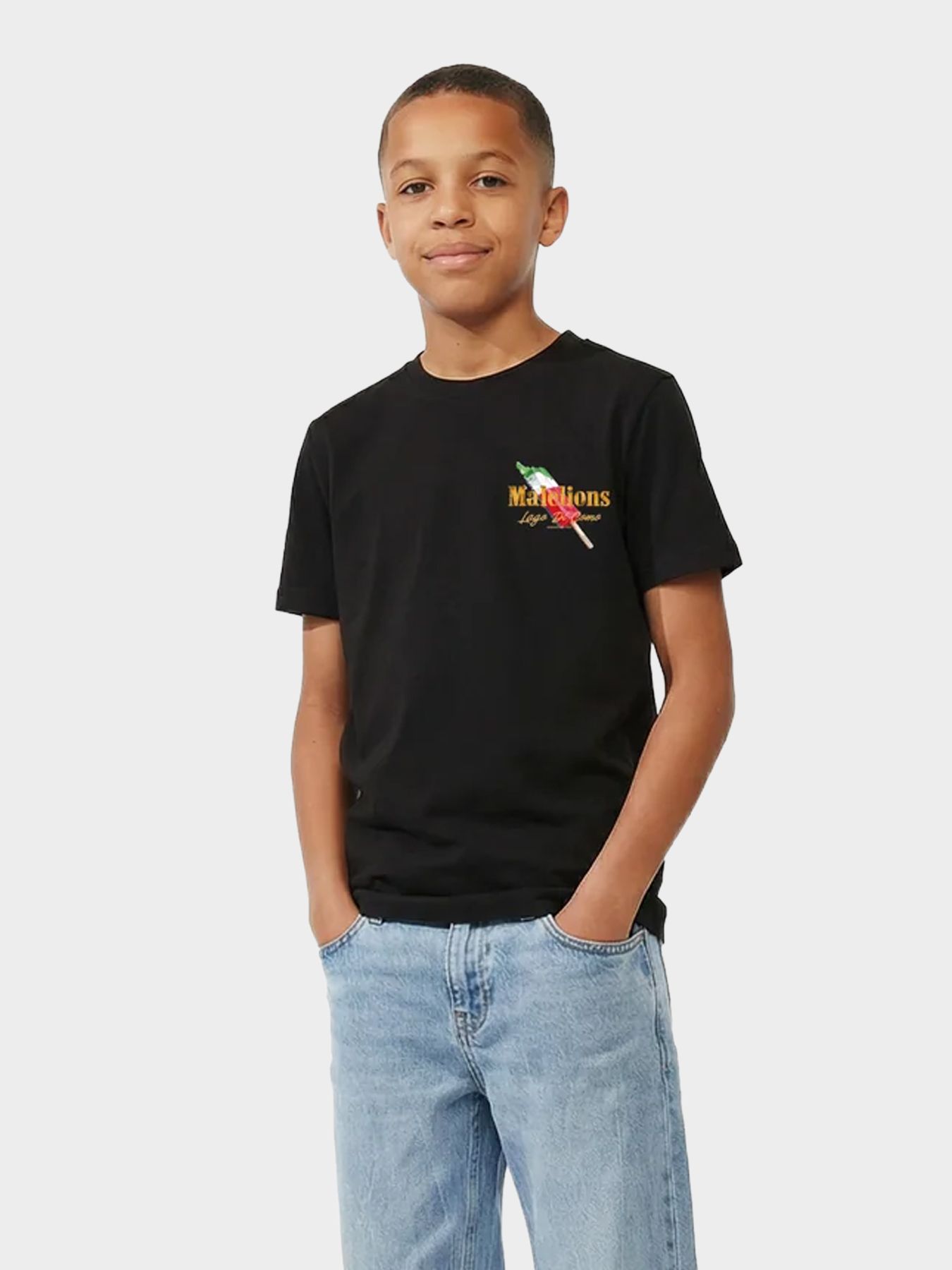 Malelions Malelions Junior Gelato T-Shirt 49001 black 2900162925051