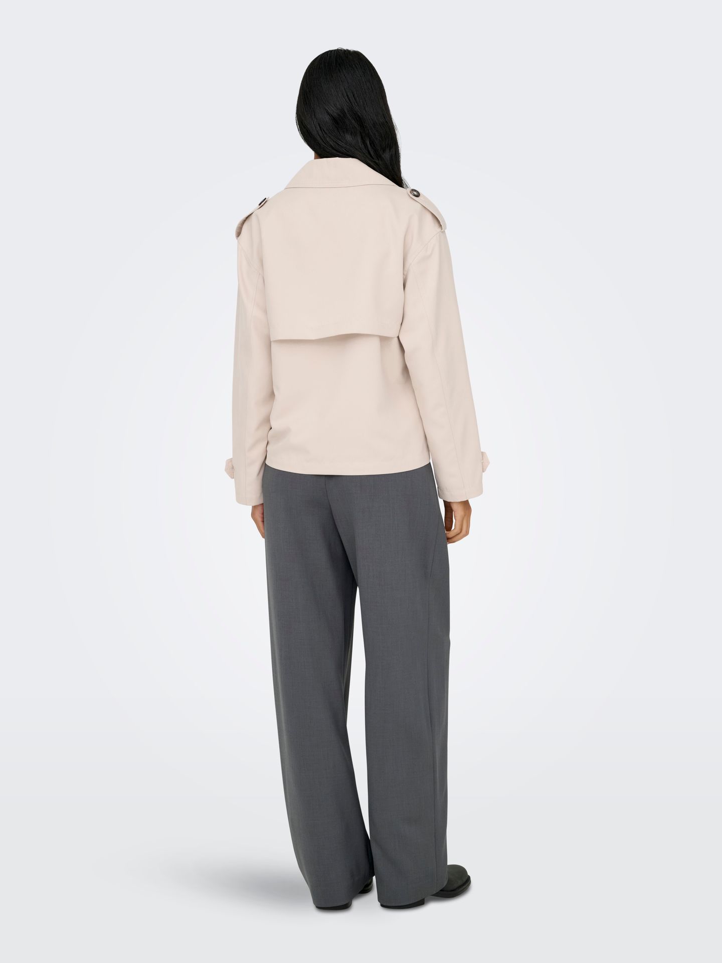 Only ONLHANNAH SHORT LIFE TRENCHCOAT OTW Humus 2900162942010
