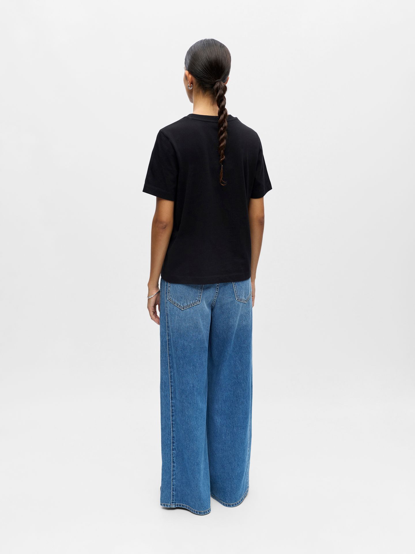 Object OBJVIV S/S RE T-SHIRT 143 Black/Sandshell tape 2900162943024