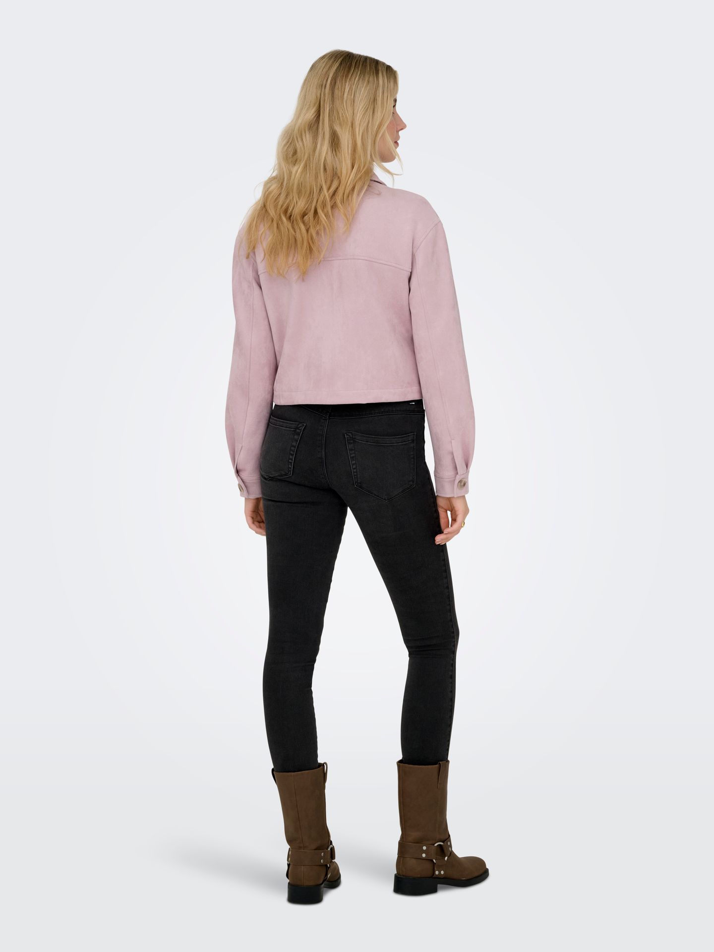 Only ONLBELICIA FAUX SUEDE JACKET OTW Burnished Lilac 2900162966016