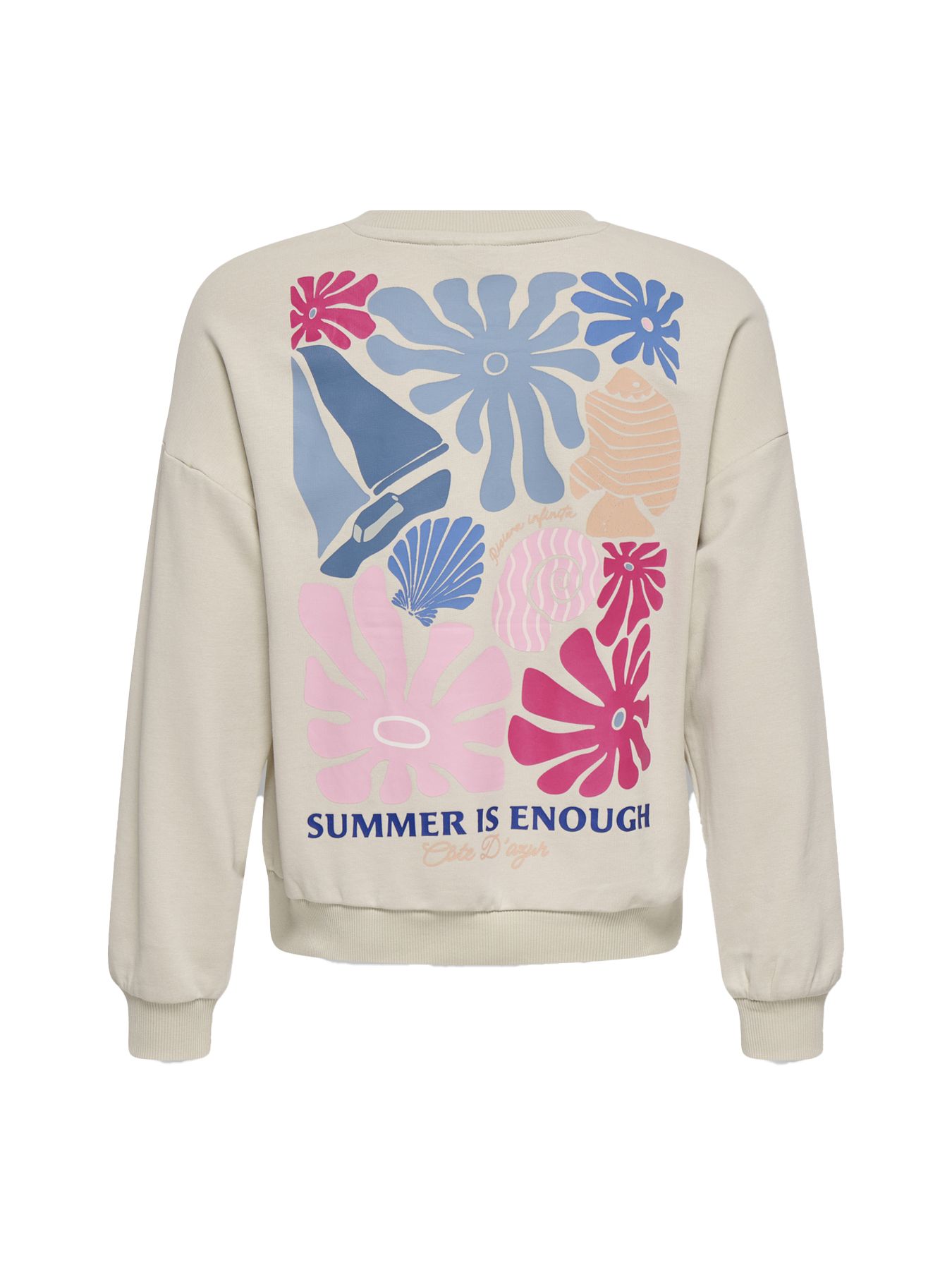 Only KOGKARLIE LIFE LS LOOSE PRINTED UB Oatmeal/MELANGE 25 2900162953023