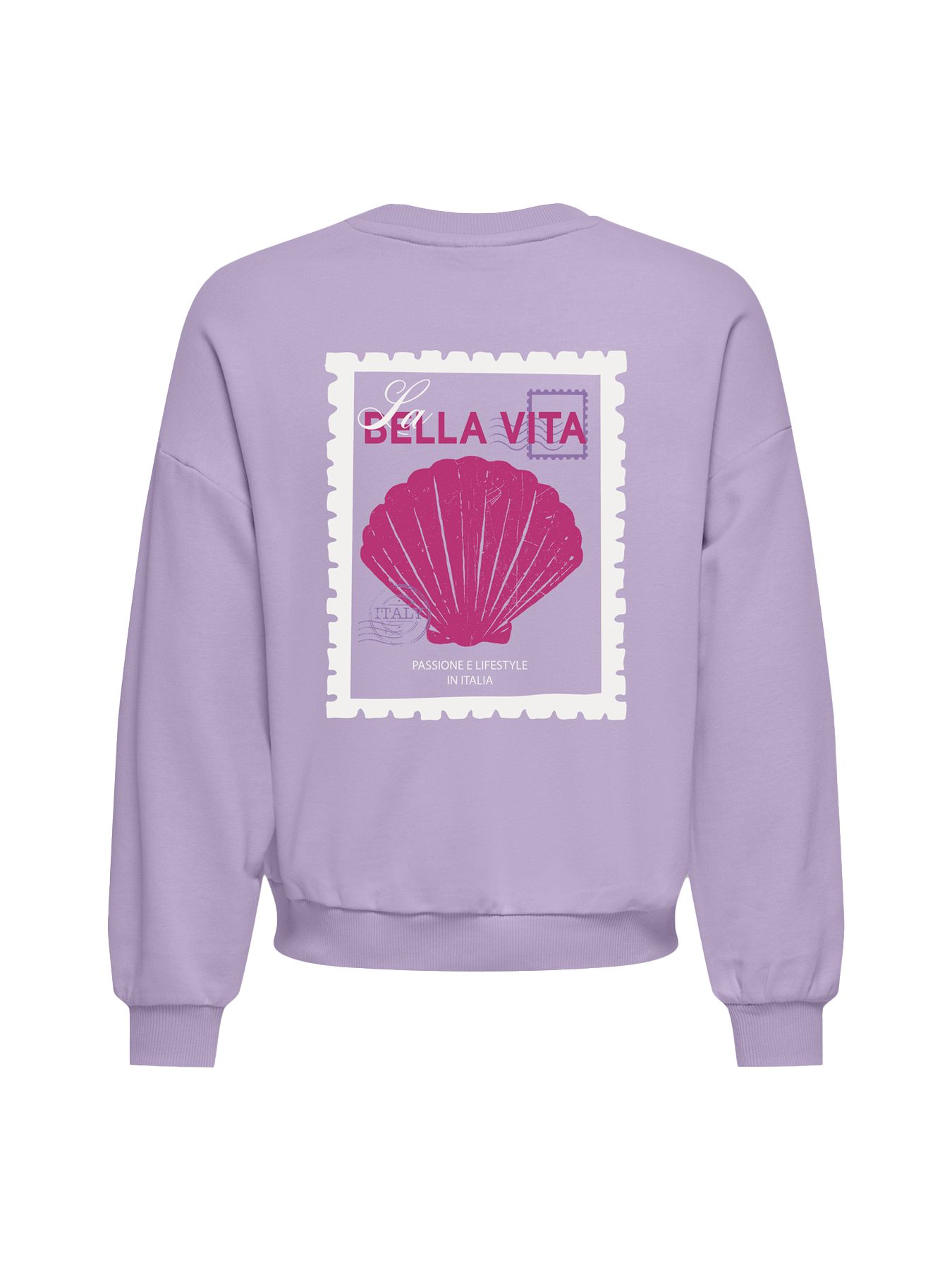 Only KOGKARLIE LIFE LS LOOSE PRINTED UB Orchid Bloom/Seashell 2900162954037