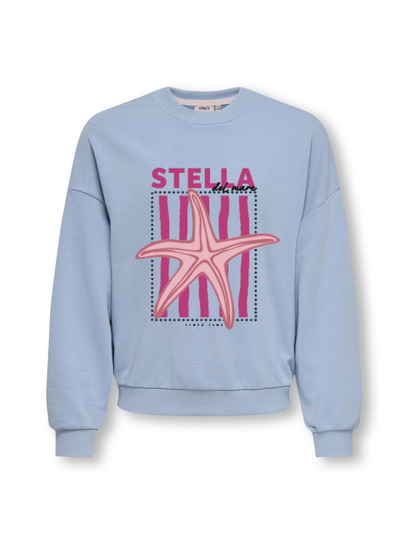 Only KOGKARLIE LIFE LS LOOSE PRINTED UB Soft Chambray/Seastar 2900162955027