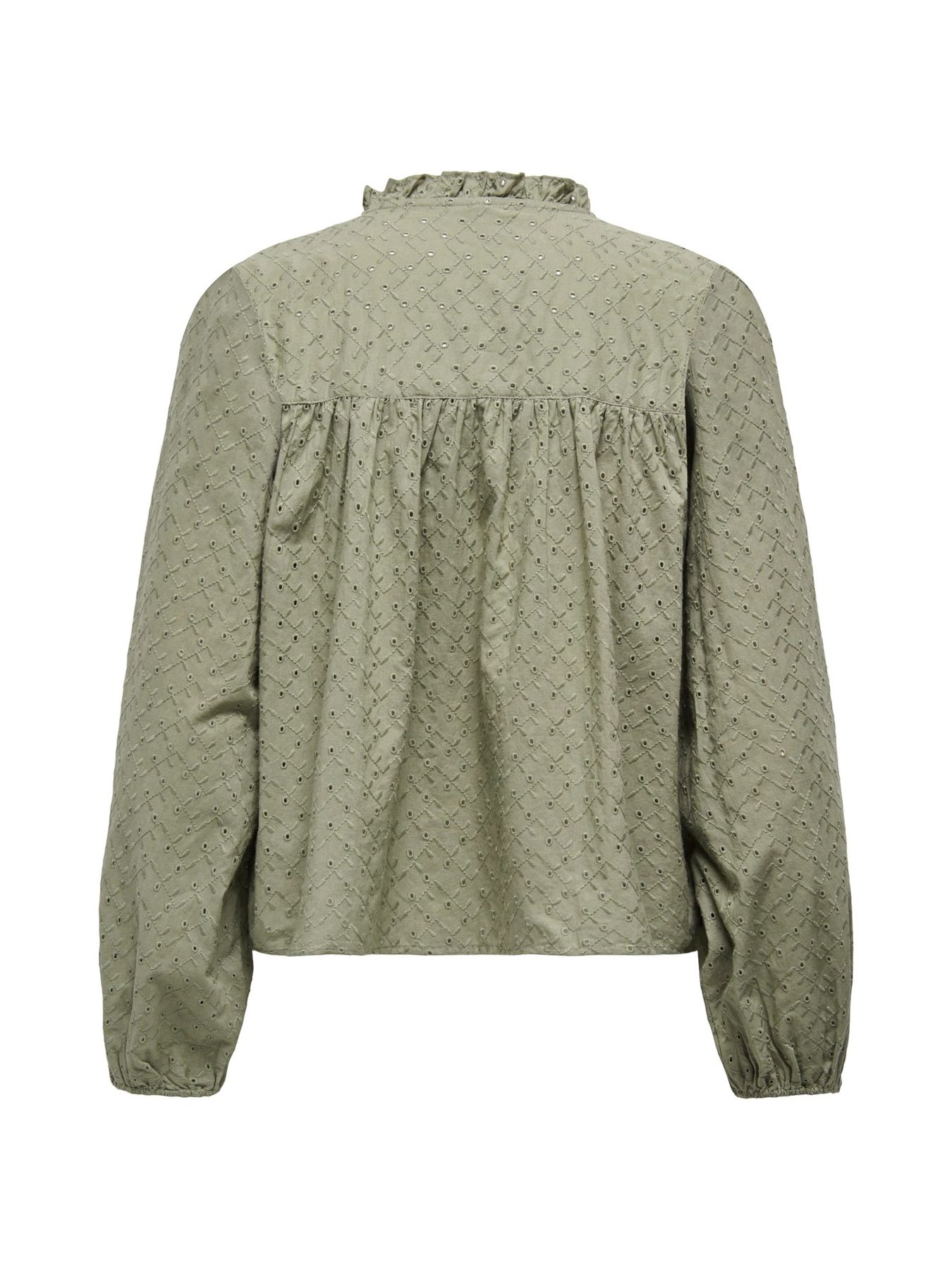 Only ONLNOELYS L/S EMBROIDED SHIRT WVN C Mermaid 2900162965057