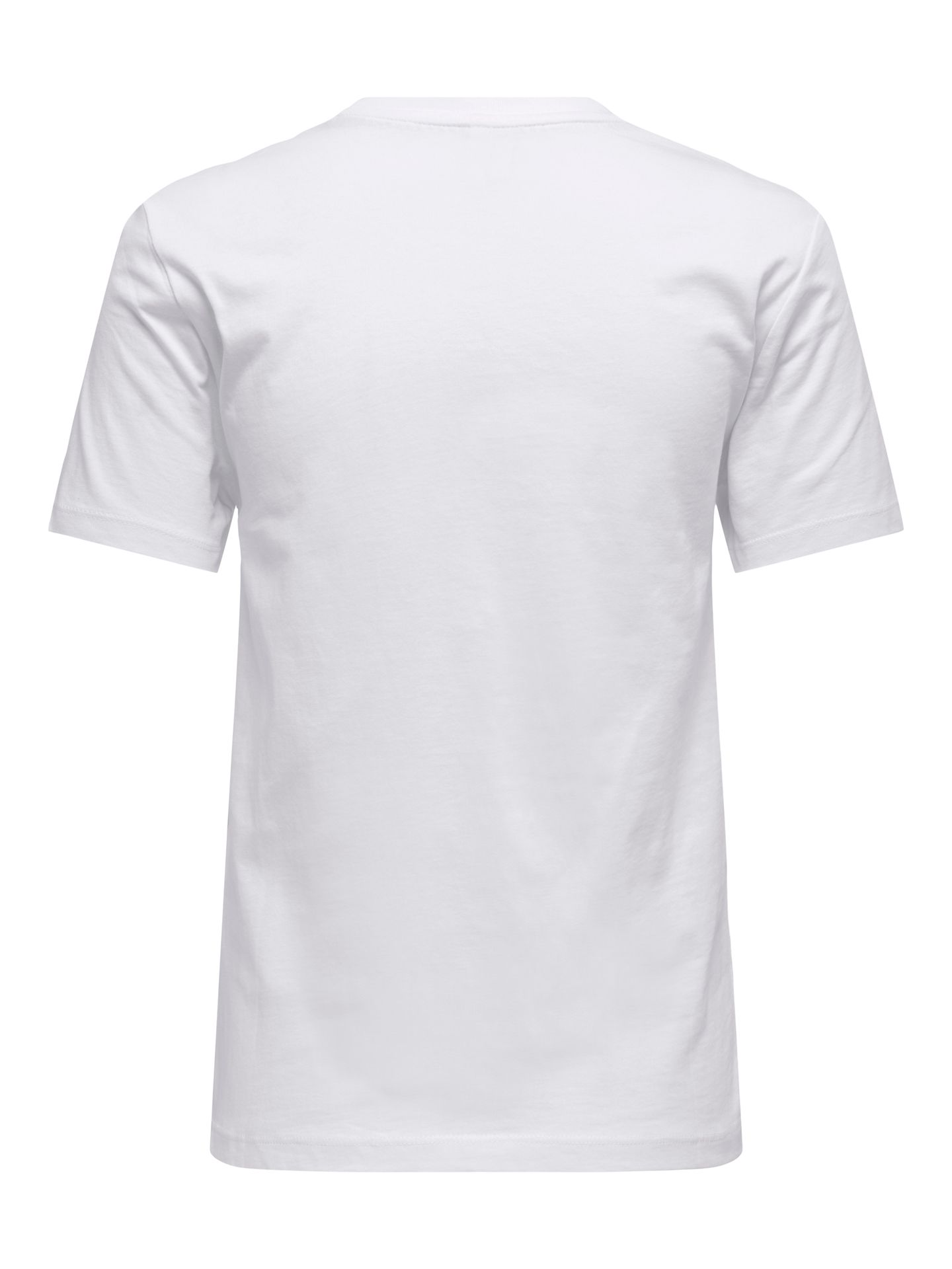 Only ONLKITA REG S/S PRINT TOP NOOS Bright White/Heart 00116605-EKA26011400000226