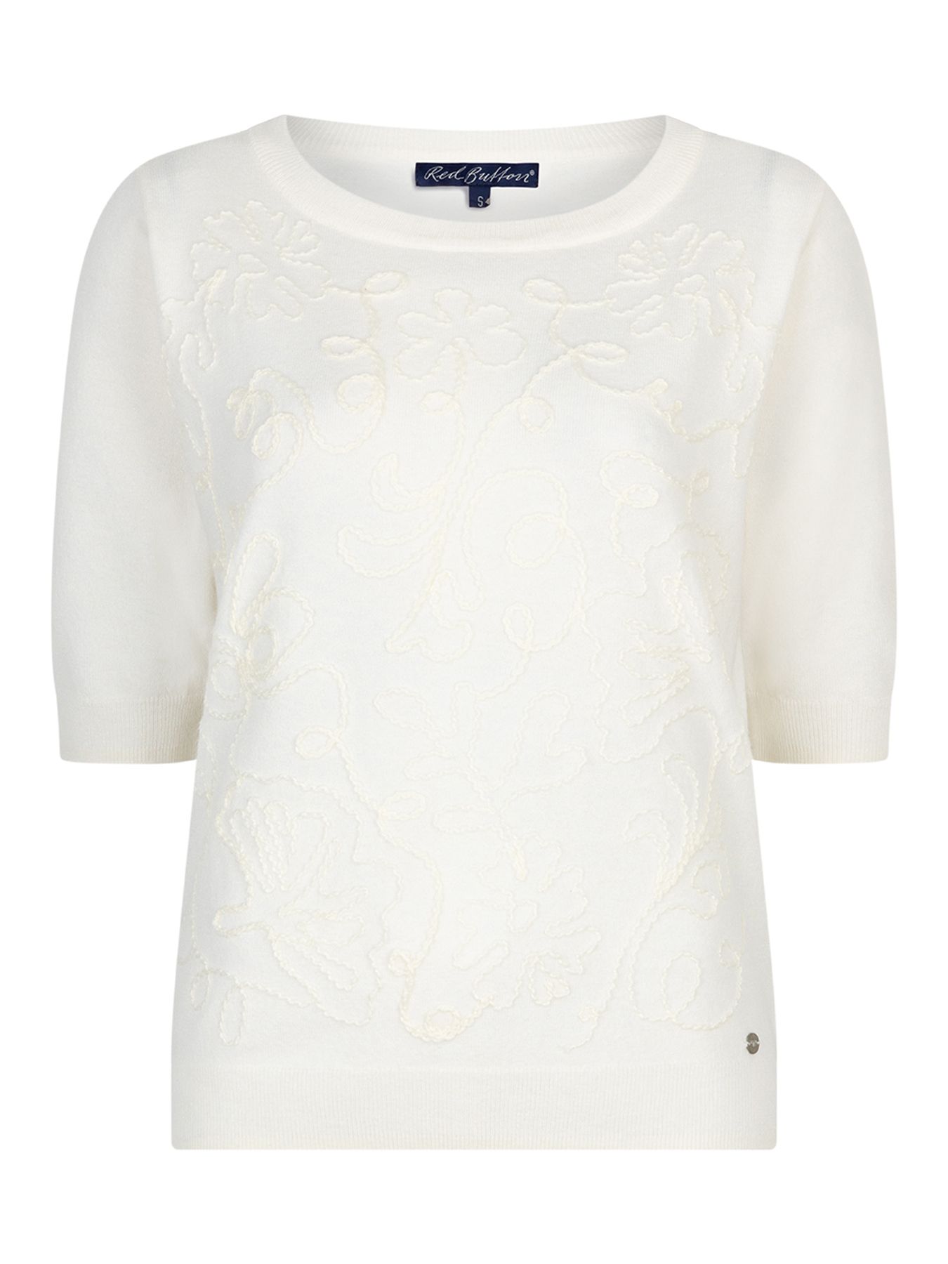 Red Button Sweet Ribbon ecru71 2900162981033