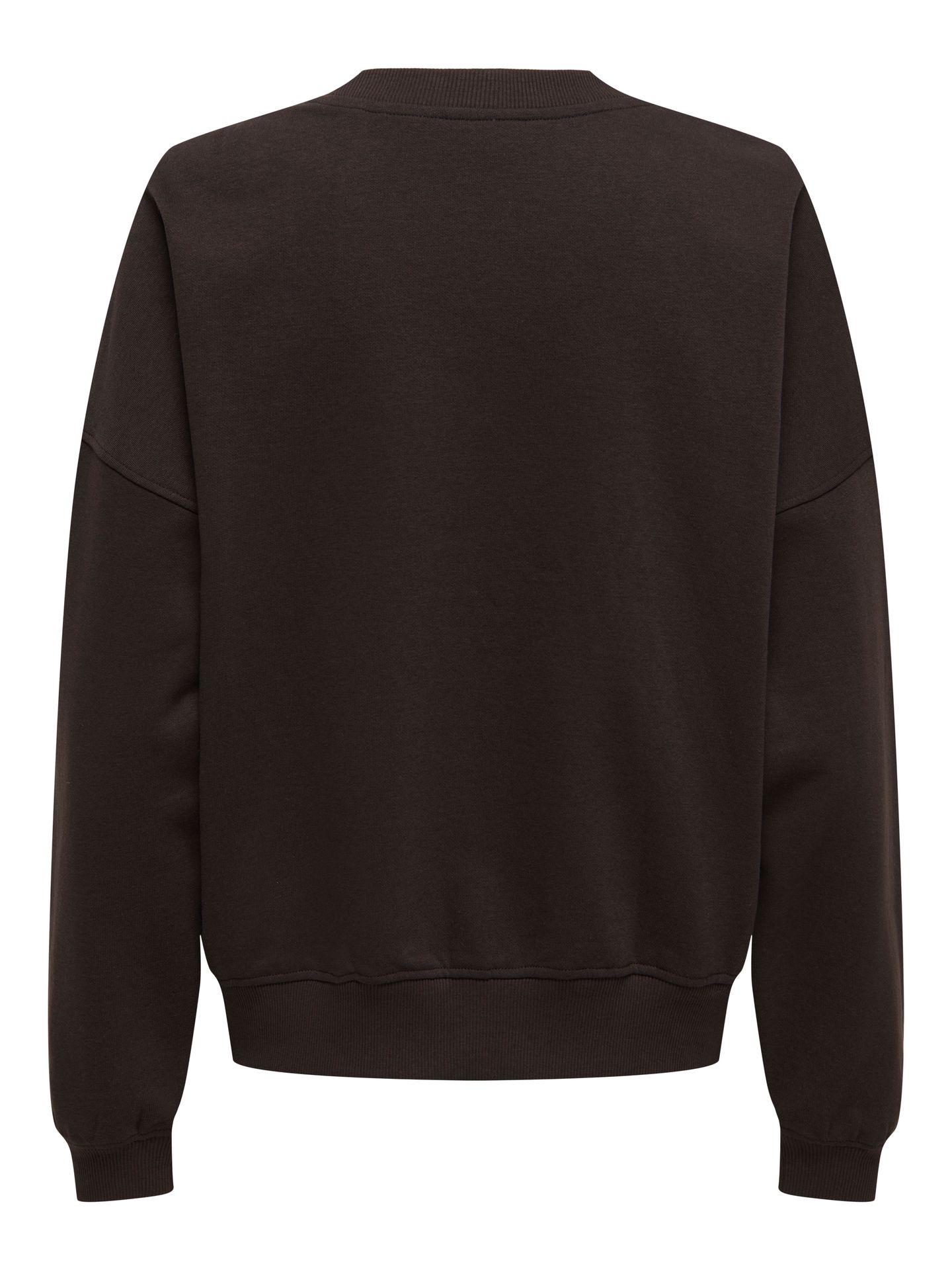 JDY JDYMESA LIFE L/S O-NK EMB SWEAT JRS Ganache/PARIS CD EMB 2900167351022