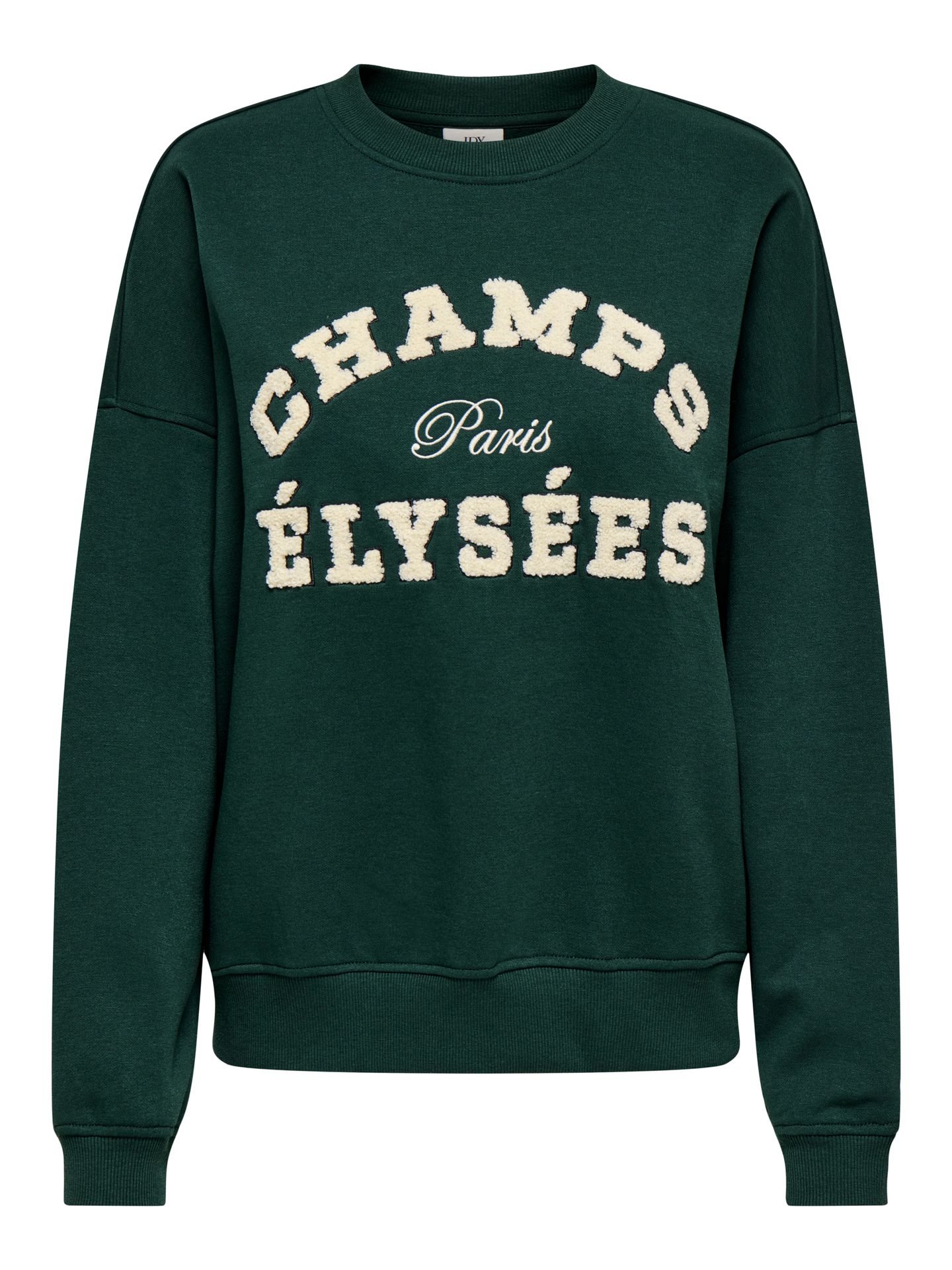 JDY JDYMESA LIFE L/S O-NK EMB SWEAT JRS Pine Grove/CHAMPS EMB 2900167352036