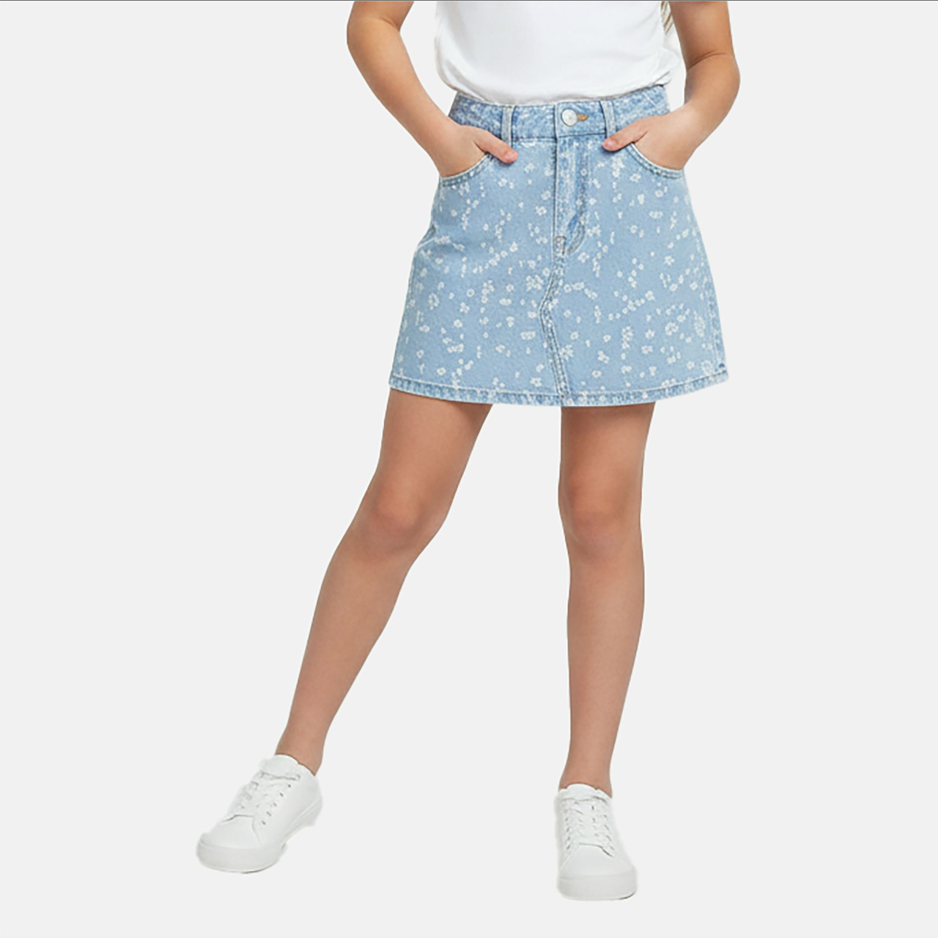 Cars Meisjes Kids ROWENI Skirt Bleached Used 75 bleached used 00116627-EKA03000200000043