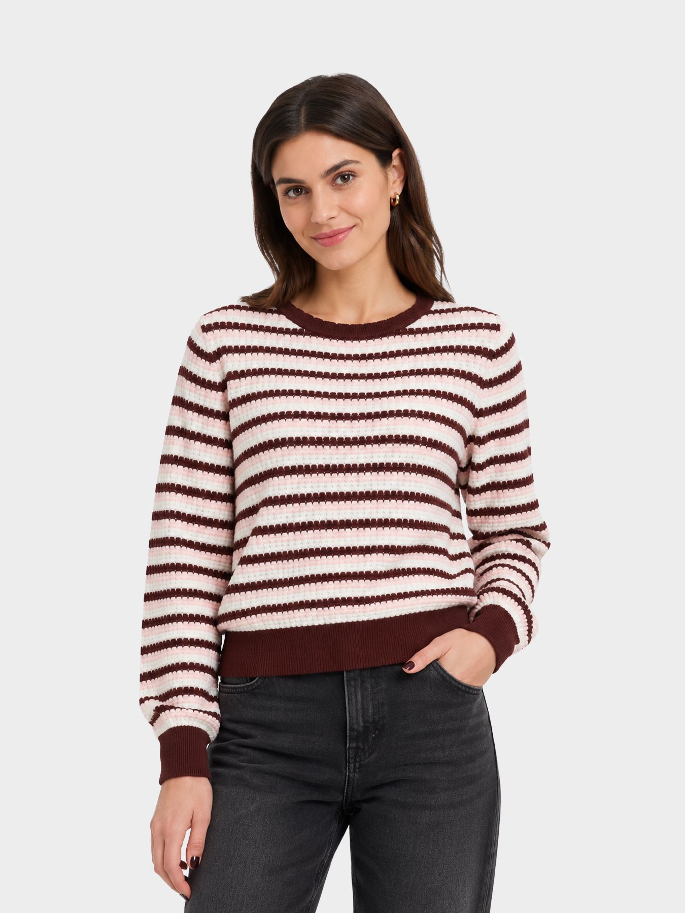 Fransa FRCAIA PU 4 ROSE SHADOW STRIPE 00116667-EKA26006200000568