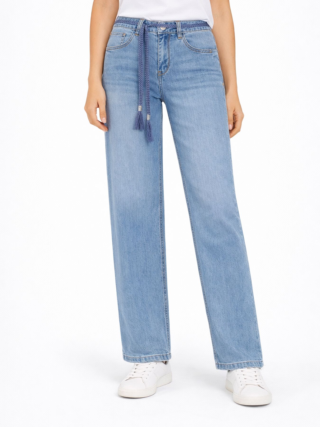 Red Button De Colette & Belt Light Blue  lightblue179 2900163130126