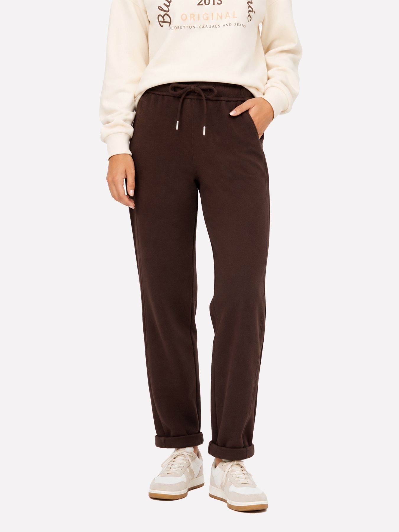 Red Button Stella scuba pant espresso59 00116687-EKA26007300000118