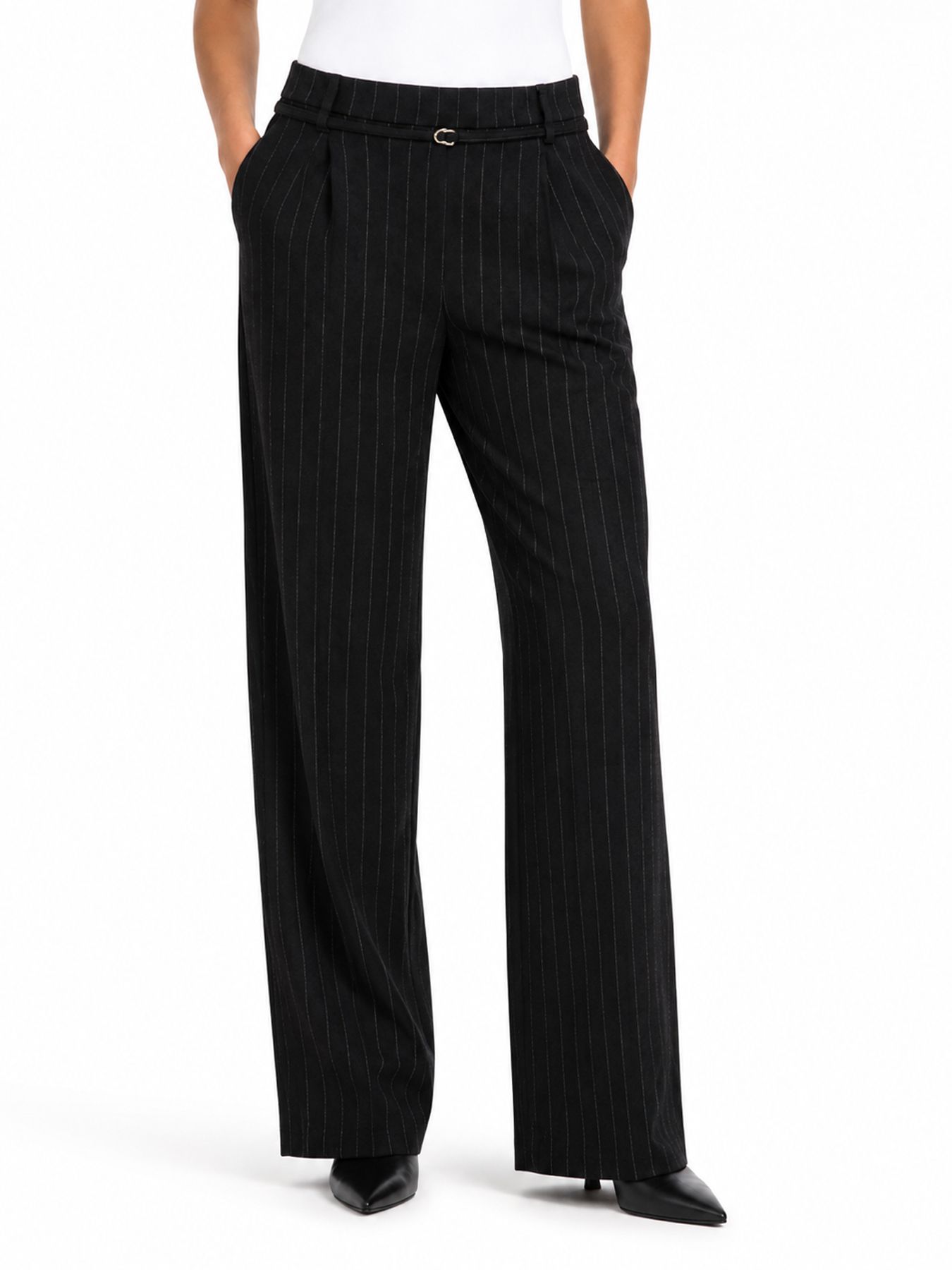 Red Button Cleo punta pinstripe black1 00116691-EKA26007300000027