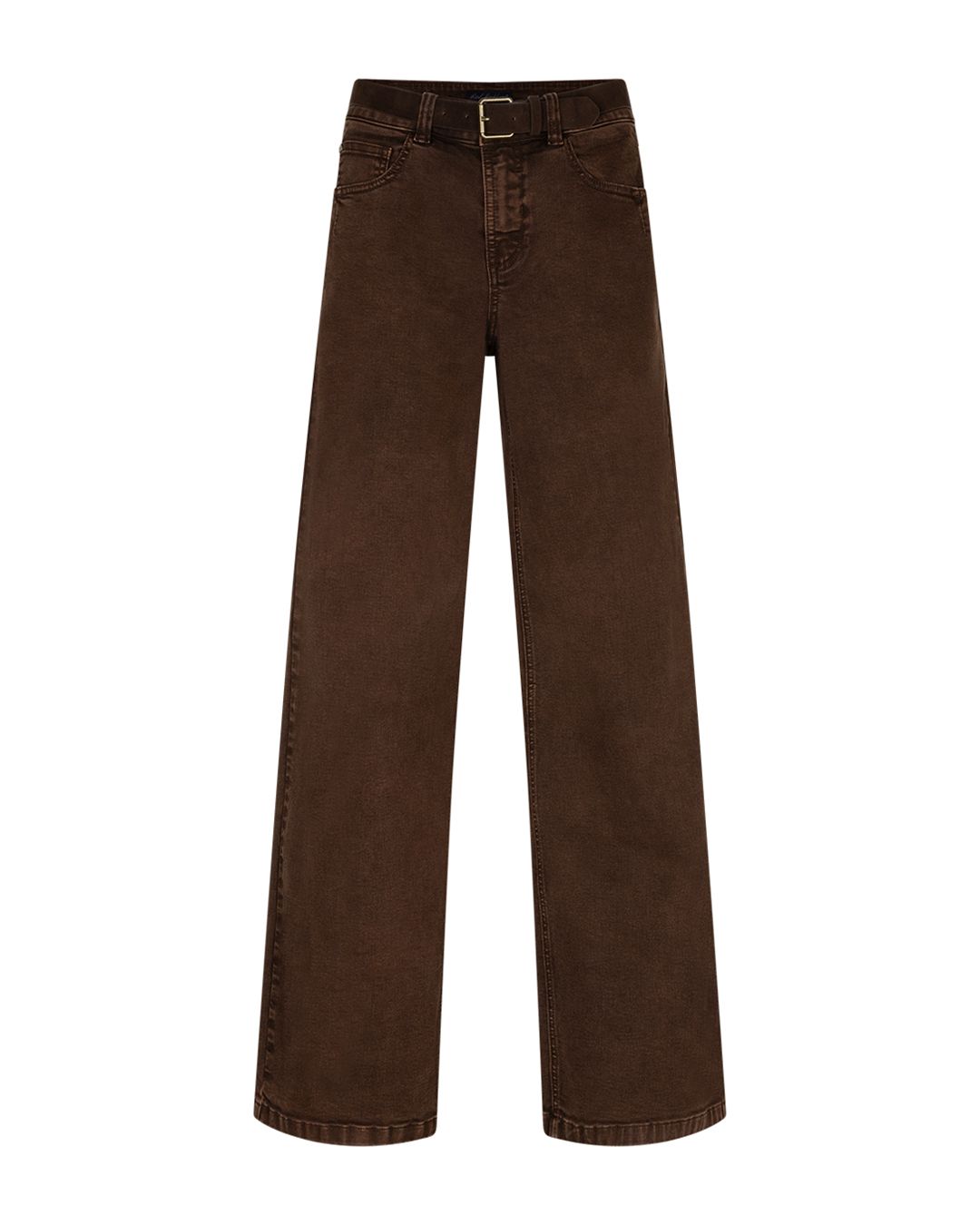 Red Button Colette & belt washed twill color L33 coffee797 2900163182057