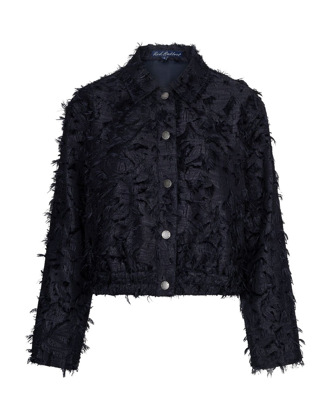 Red Button Bomber fringes navy35 2900163221046