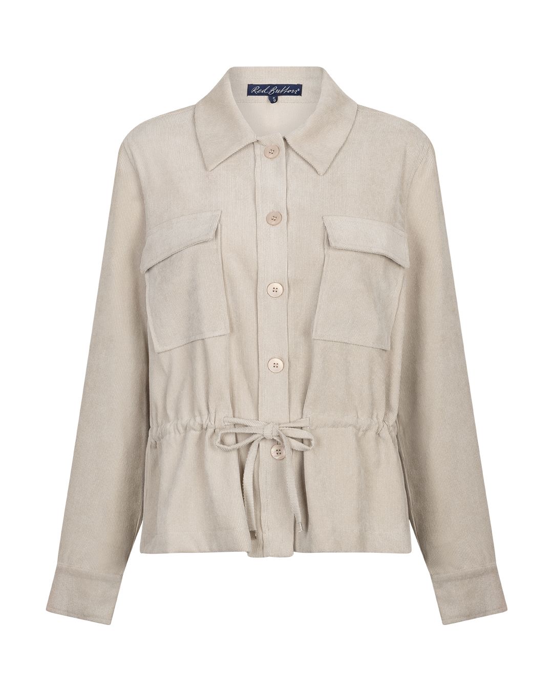 Red Button Drew overblouse finecord stone87 2900163231045