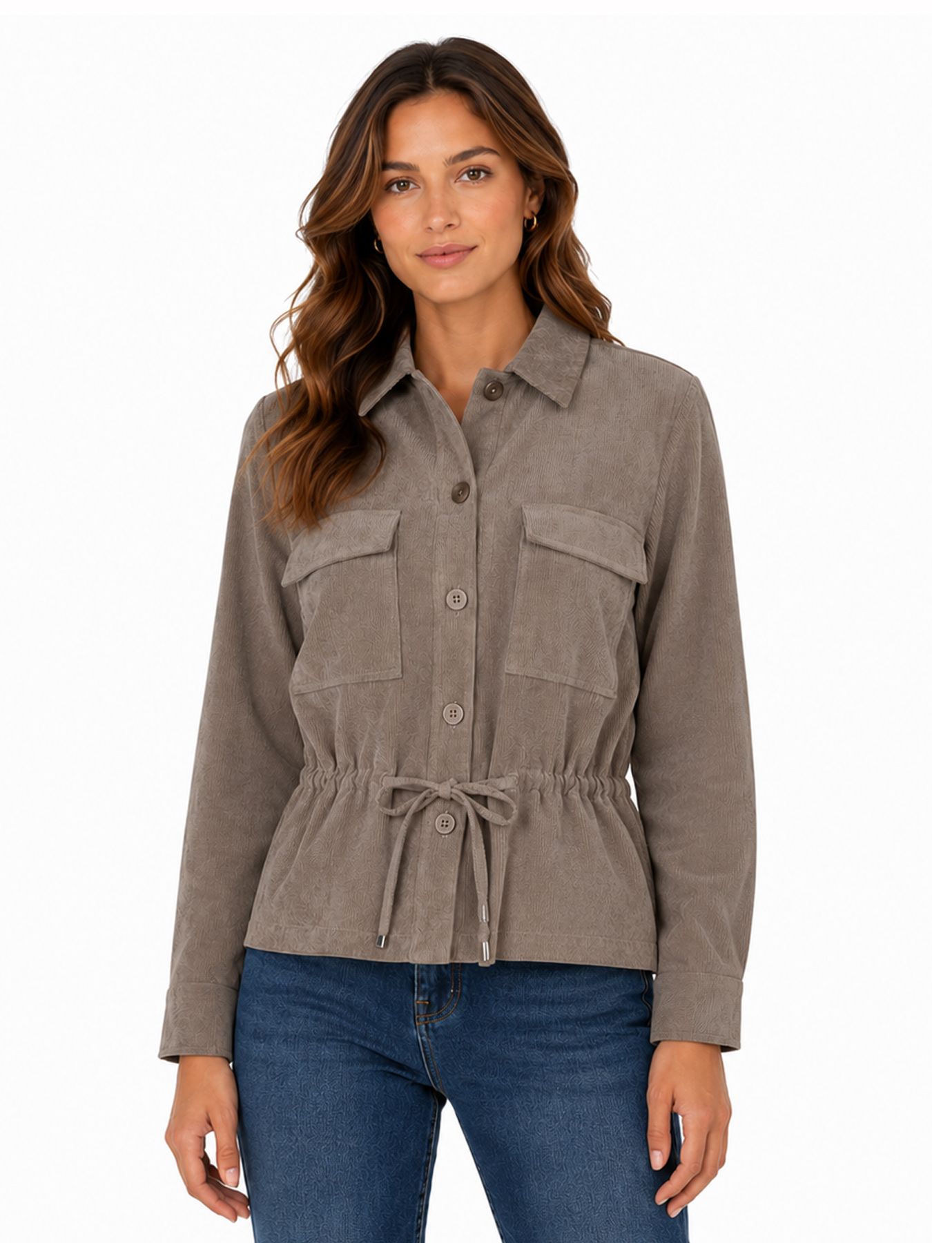 Red Button Drew overblouse finecord clay89 00116740-EKA26007300000036
