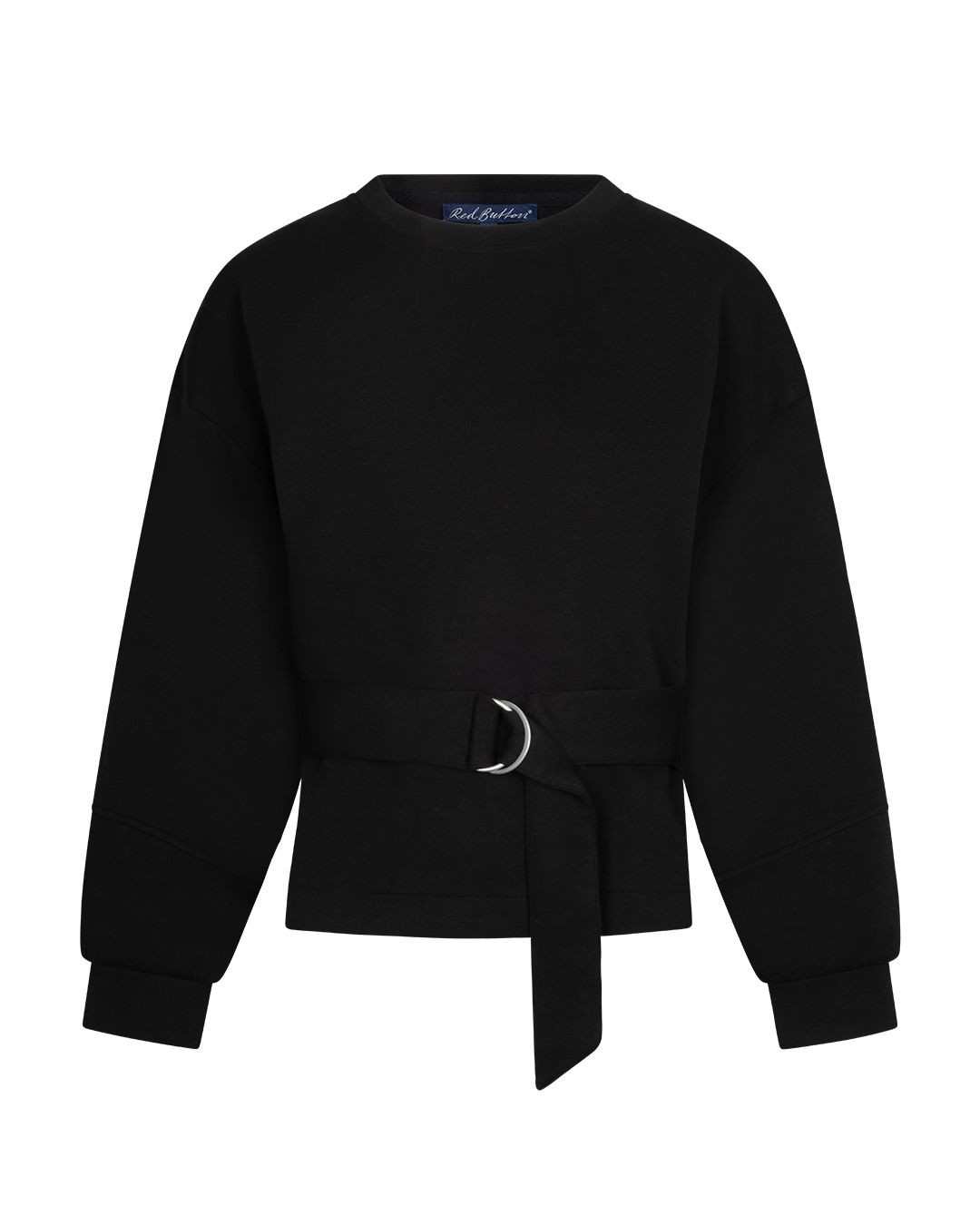Red Button Shakira top & belt scuba black1 2900171083025