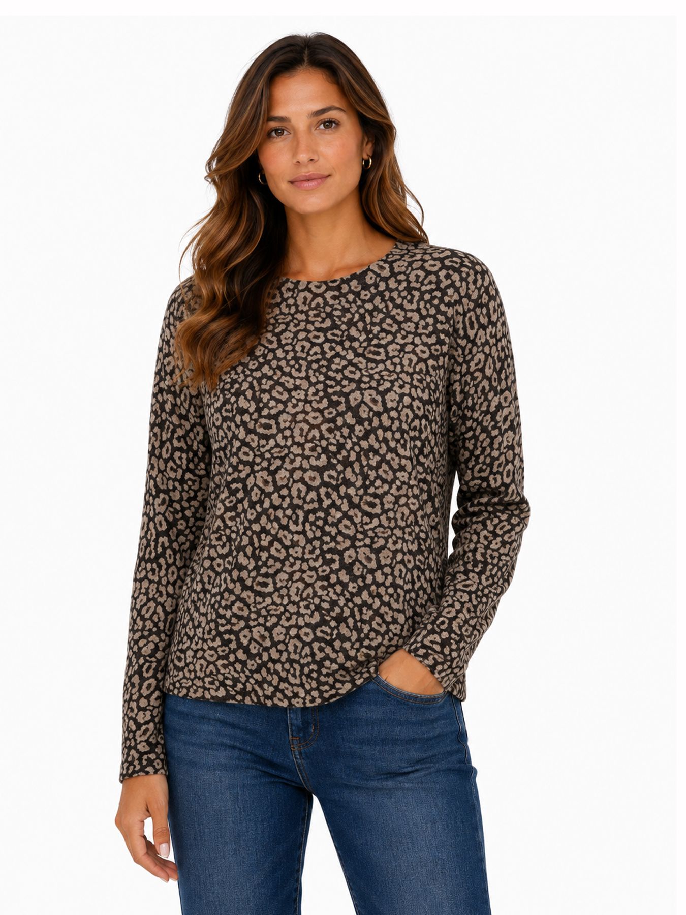 Red Button Sweet animal print espresso59 00116757-EKA26007300000118