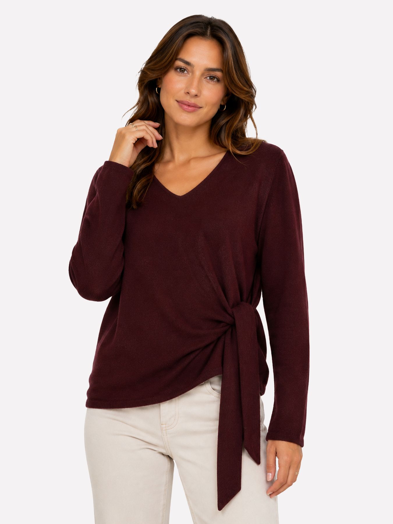 Red Button Sweet knot burgundy344 00116765-EKA26007300000119