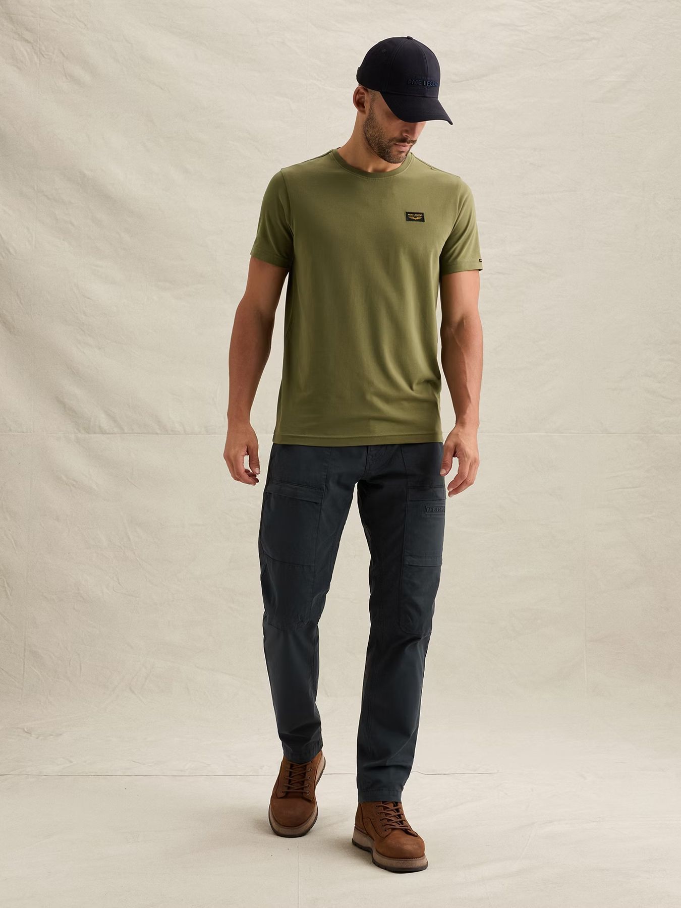 Pme Legend Short sleeve r-neck American Class Loden Green 2900163293043