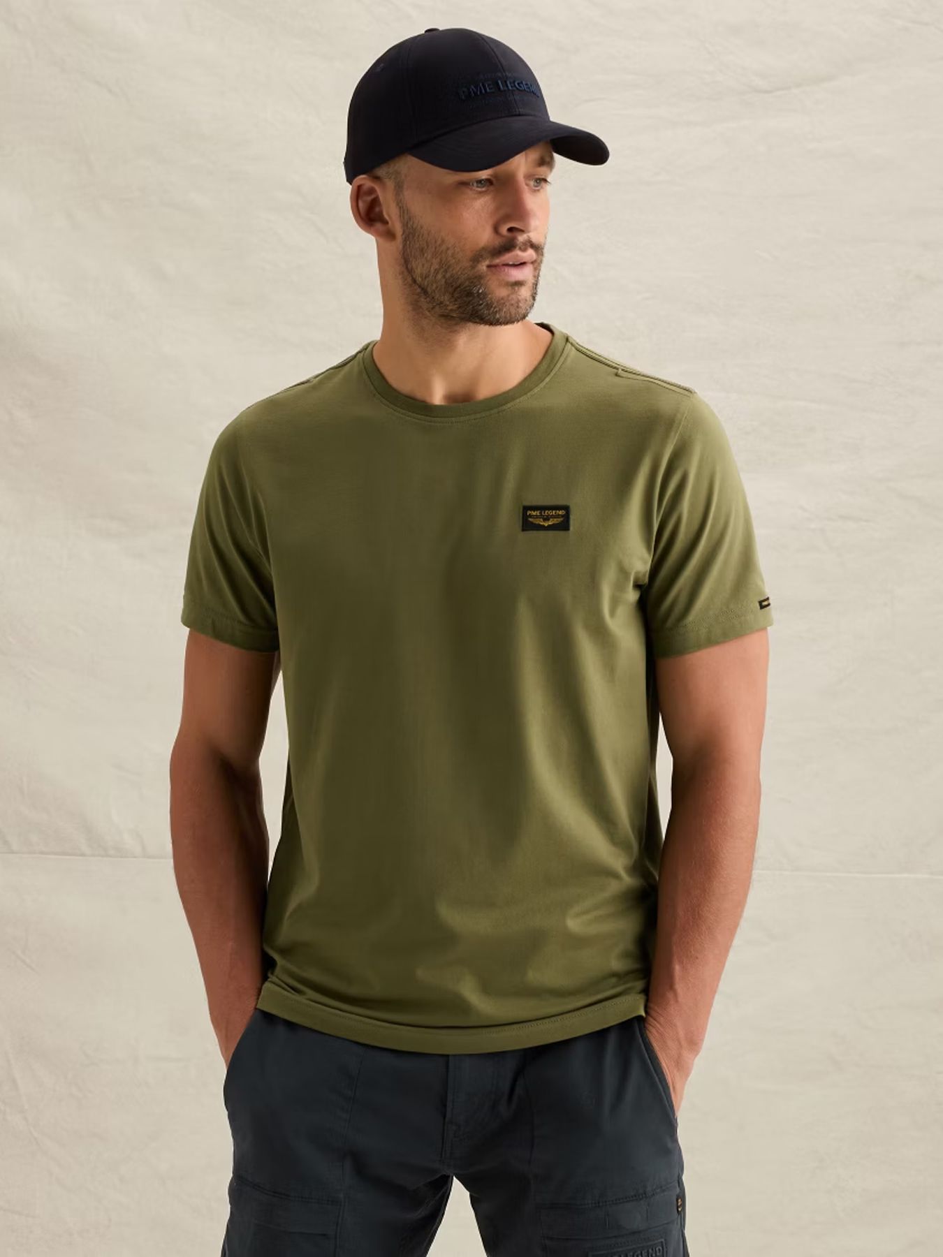 Pme Legend Short sleeve r-neck American Class Loden Green 2900163293043
