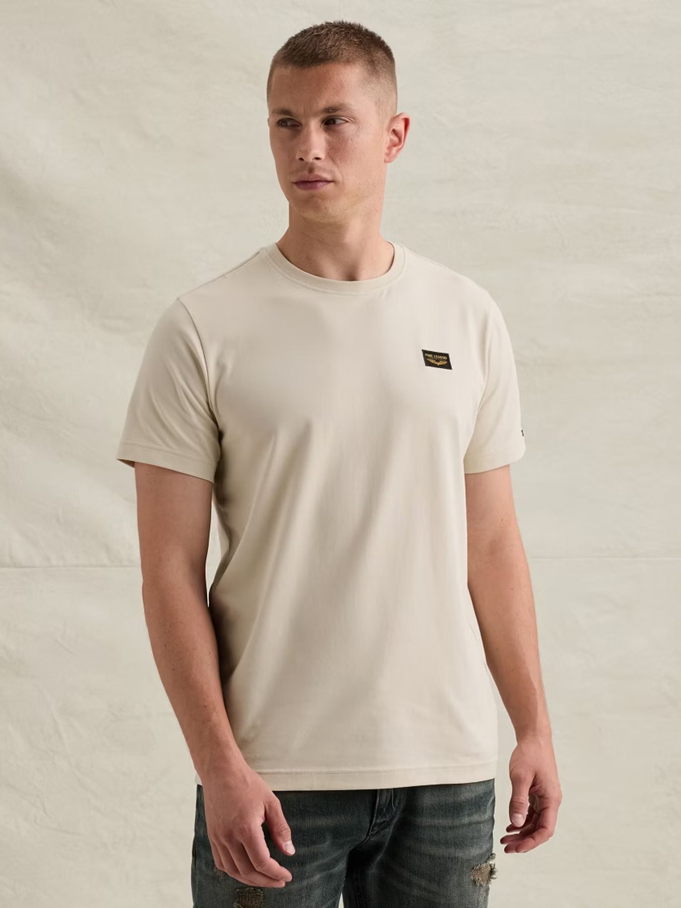 Pme Legend Short sleeve r-neck American Class Bone White 2900163295016