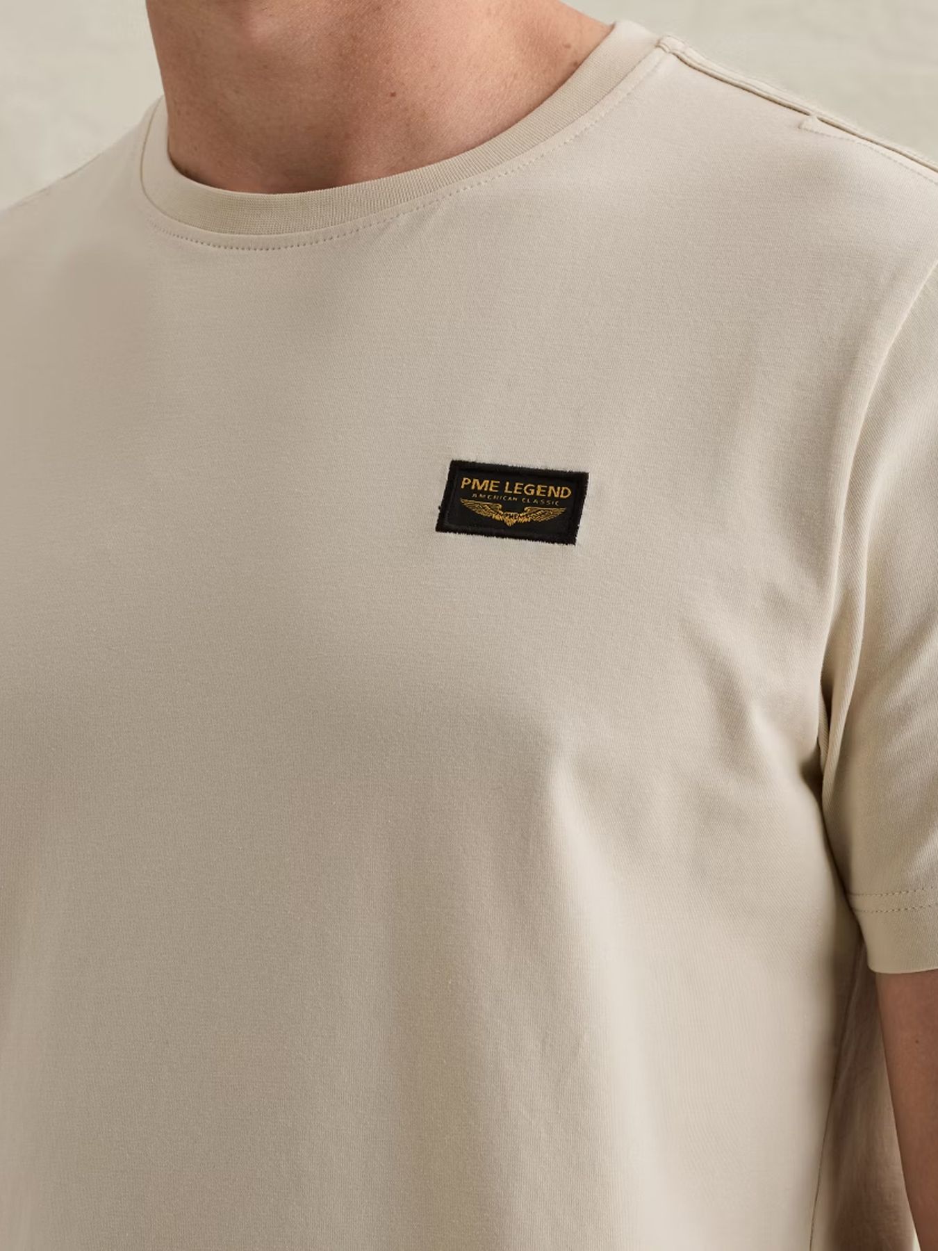 Pme Legend Short sleeve r-neck American Class Bone White 2900163295016
