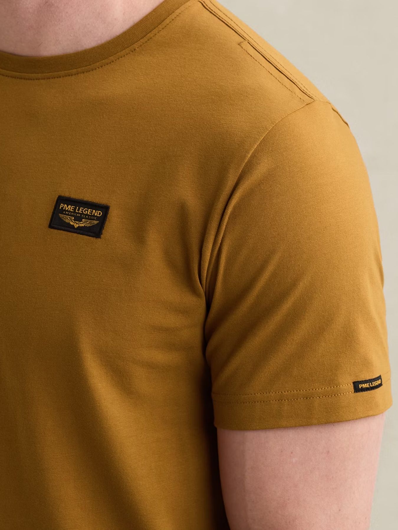 Pme Legend Short sleeve r-neck American Class Golden Brown 2900163297010