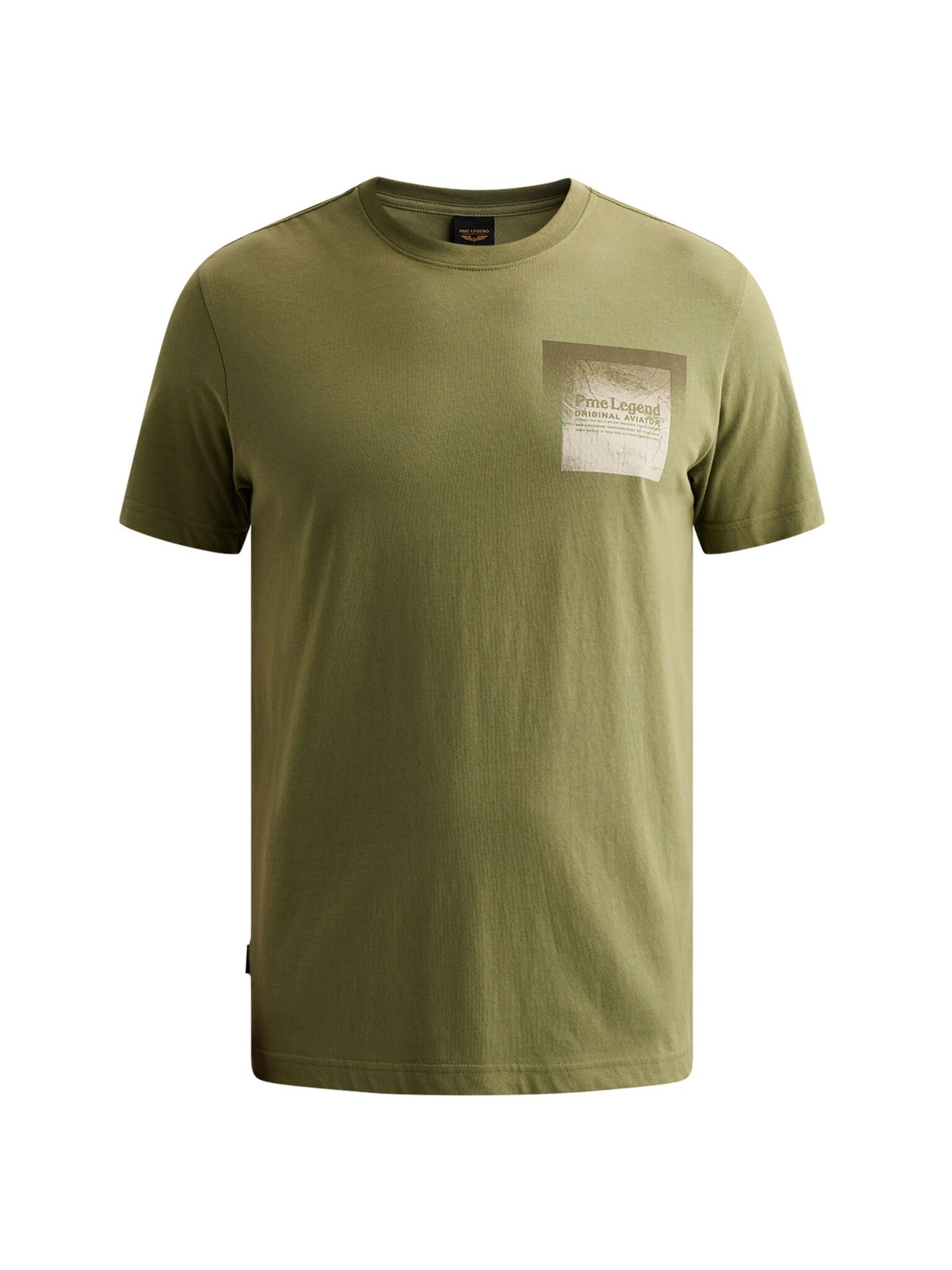 Pme Legend Short sleeve r-neck single jersey Loden Green 00116770-6380