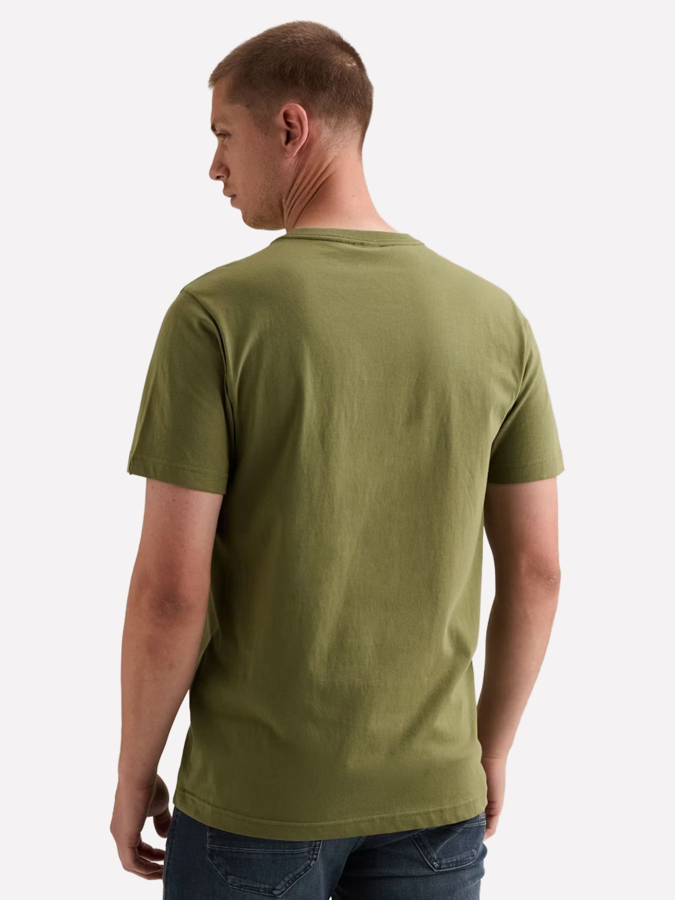 Pme Legend Short sleeve r-neck single jersey Loden Green 2900163303056