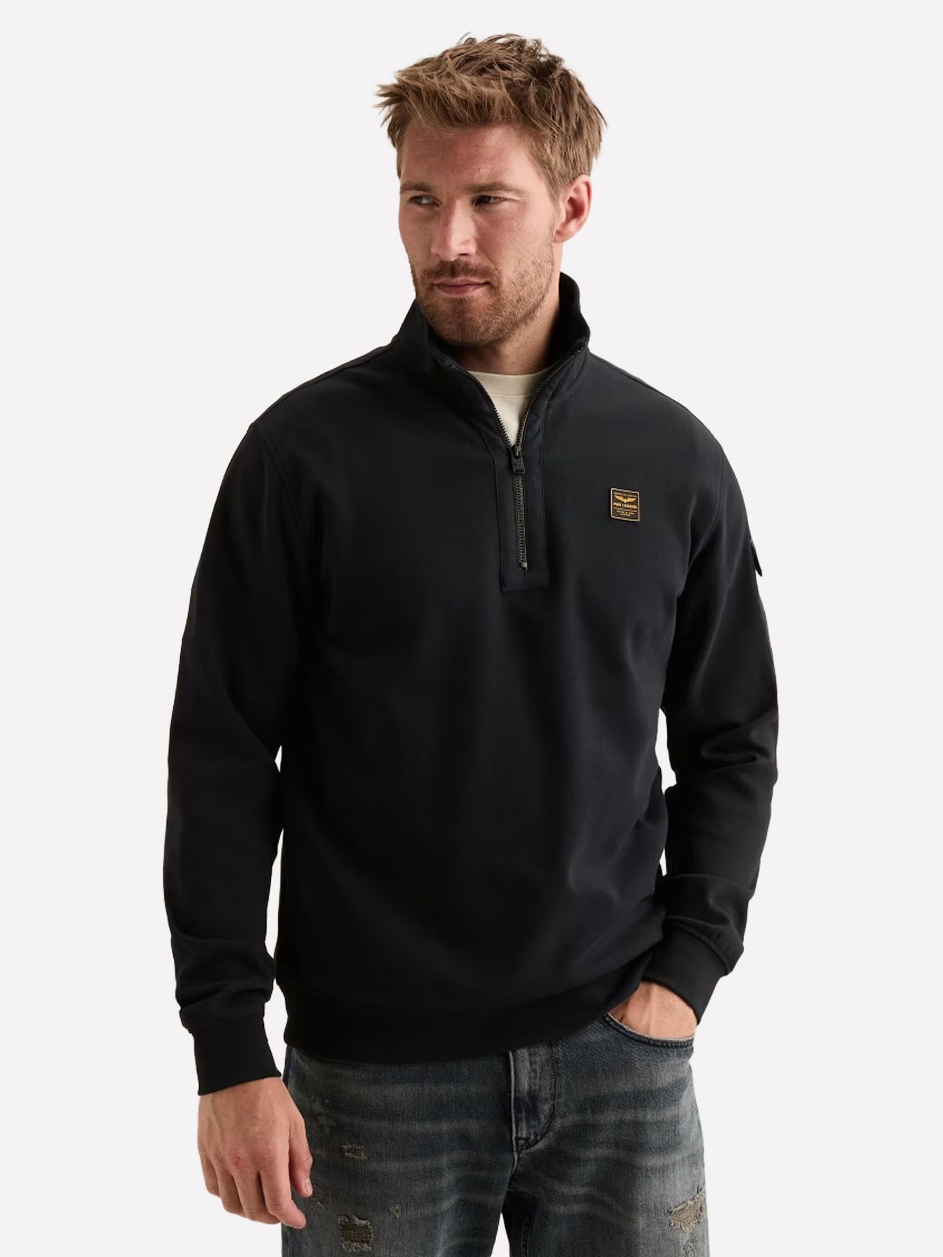 Pme Legend Half zip collar interlock jersey Salute 00116773-5281